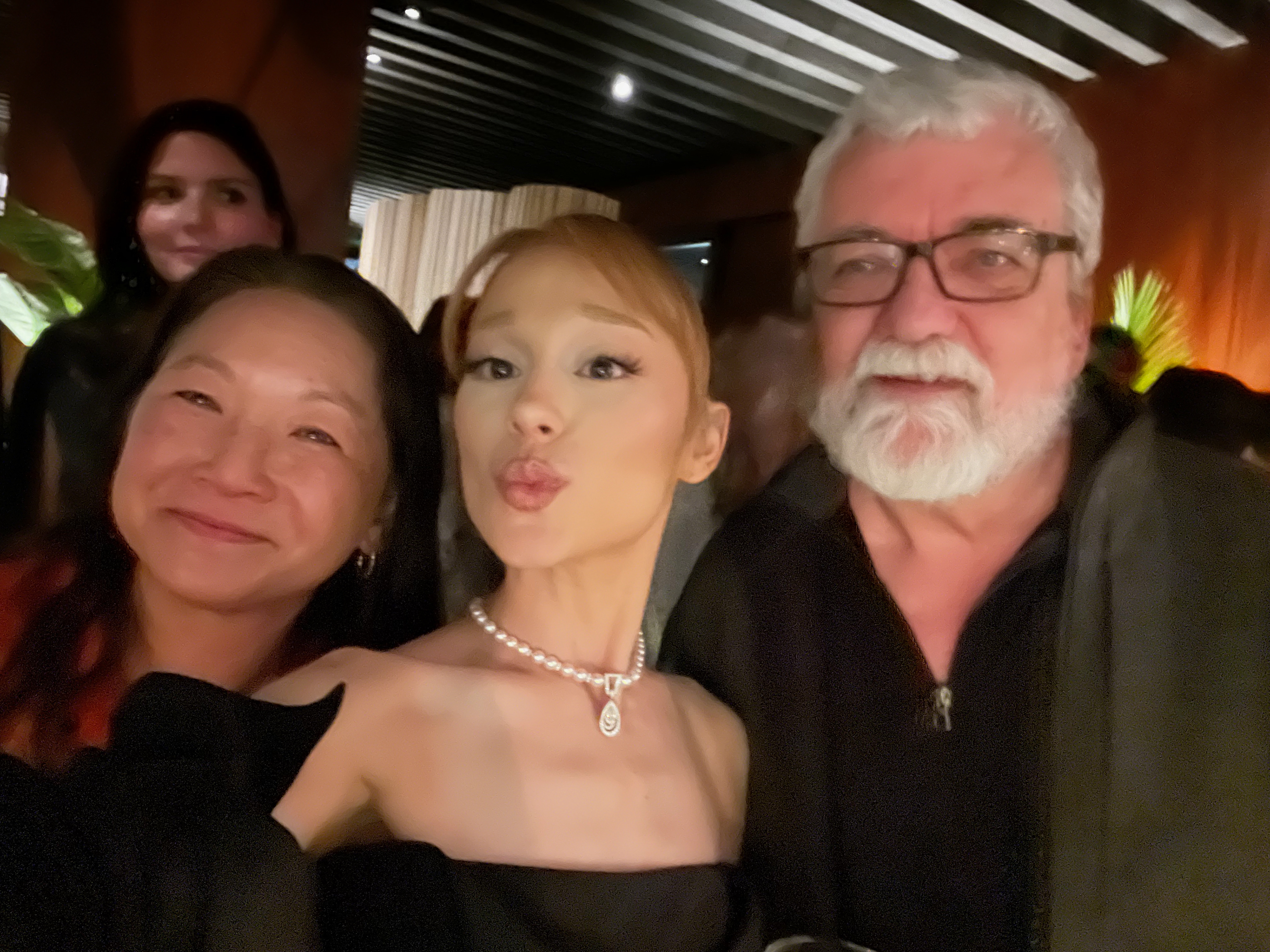with Ariana Grande