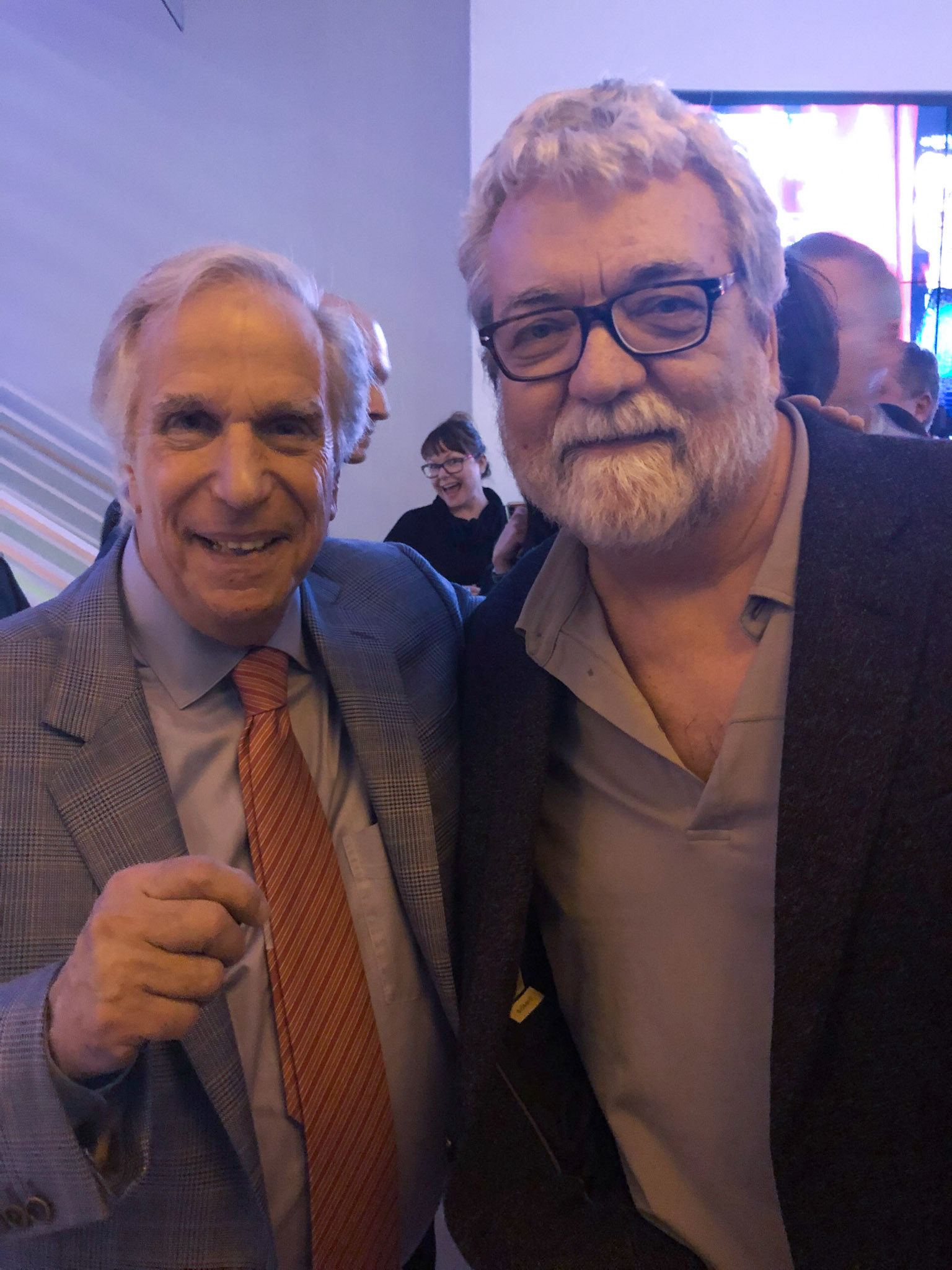 with Henry Winkler