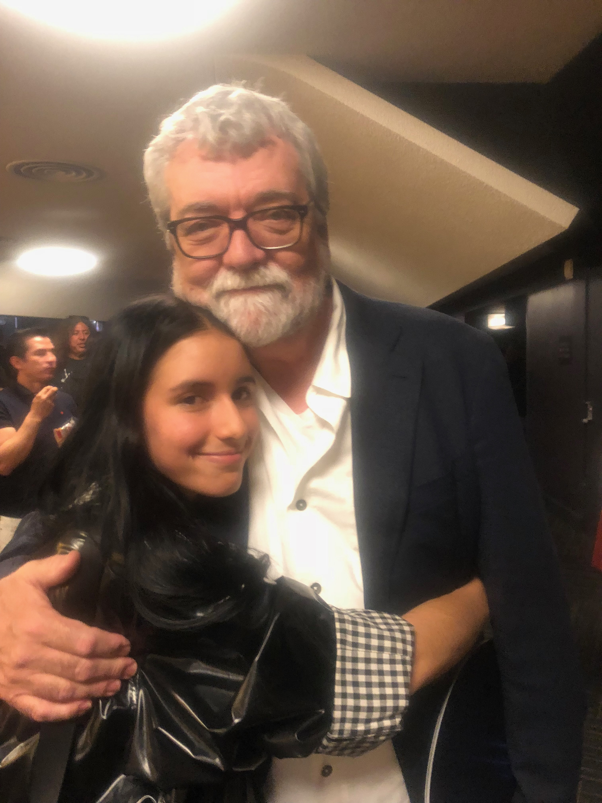 with Andrea Silva ("Loyal Lobos" Singer songwriter)