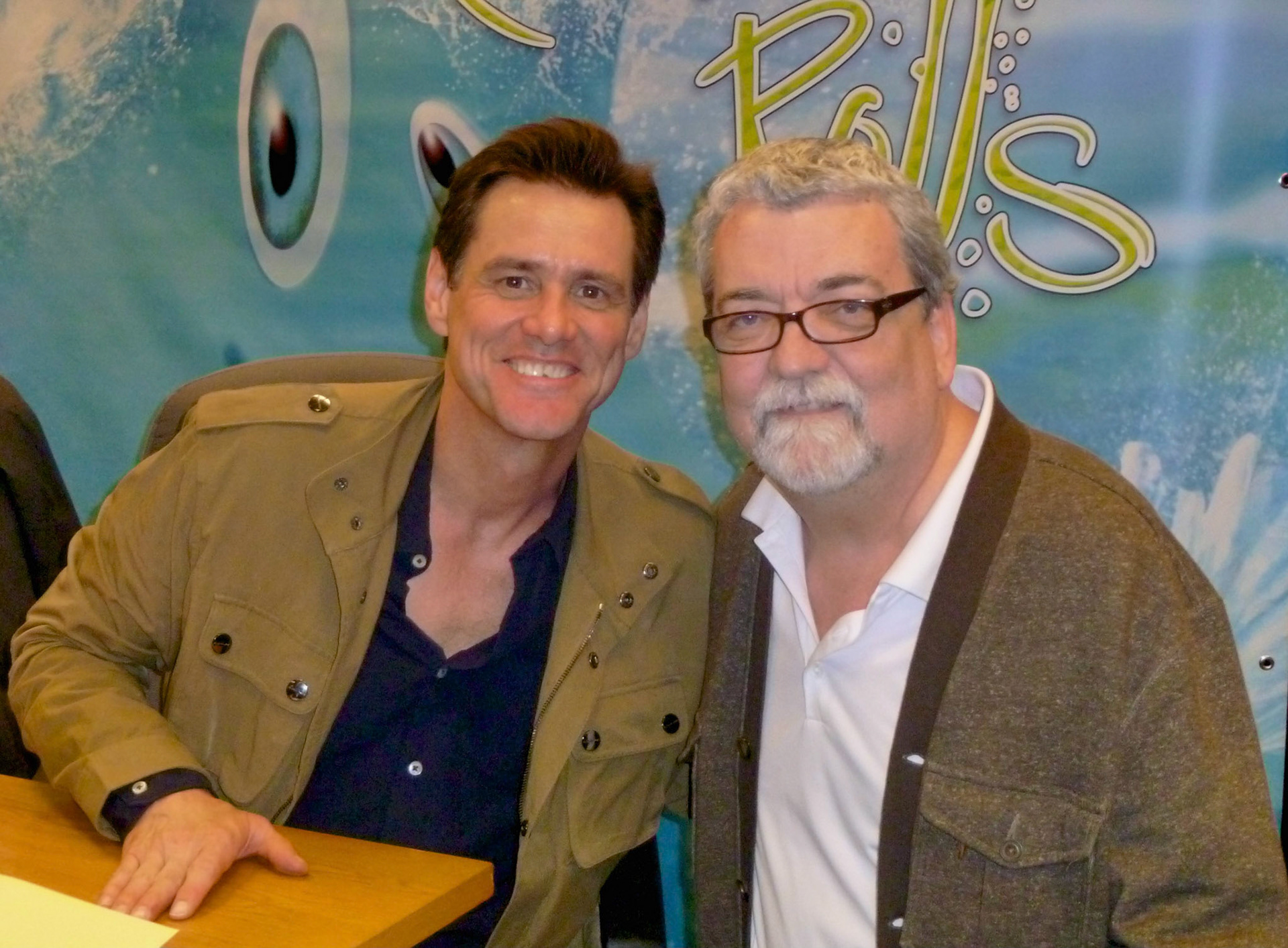 with Jim Carrey