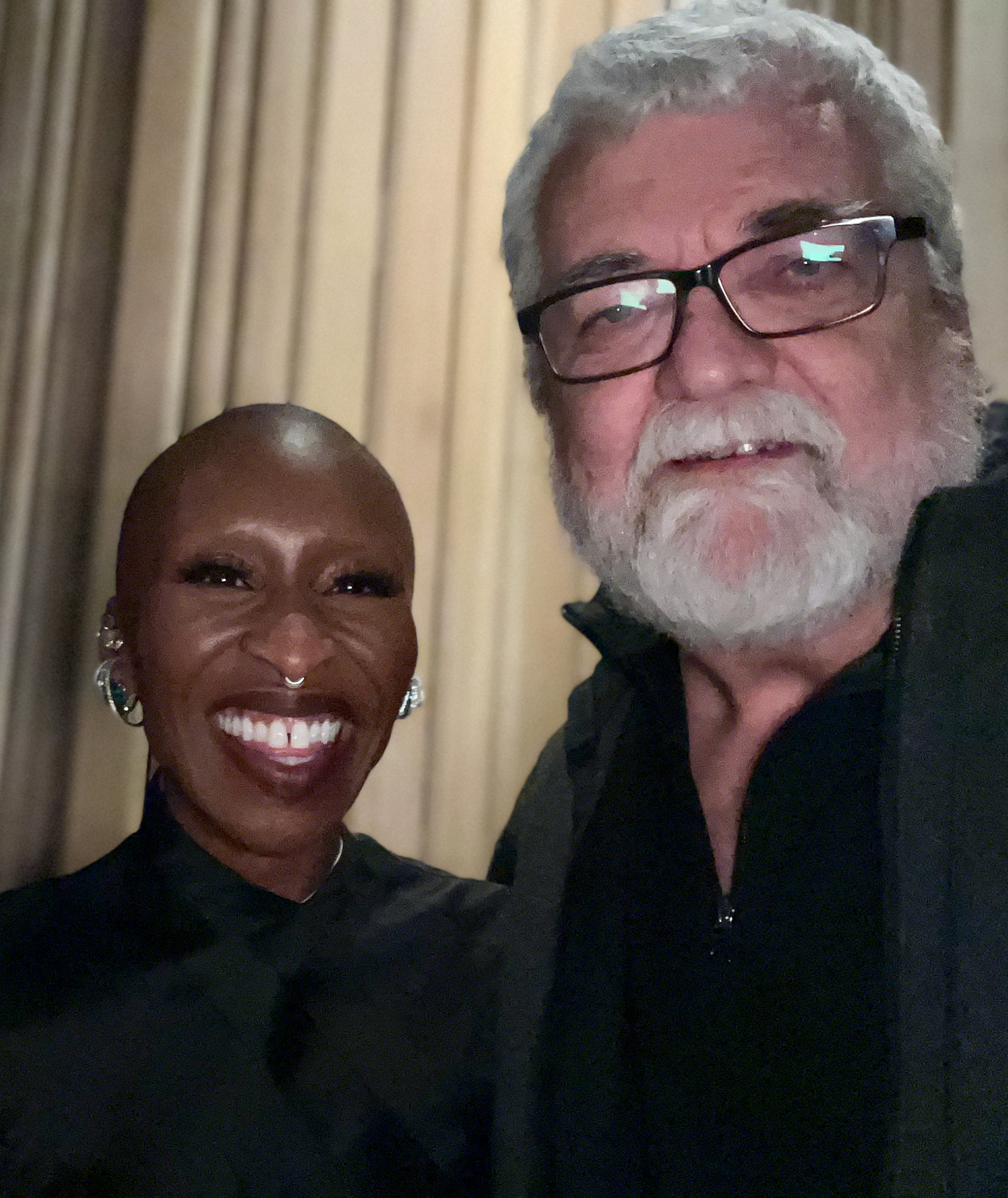 with Cynthia Erivo