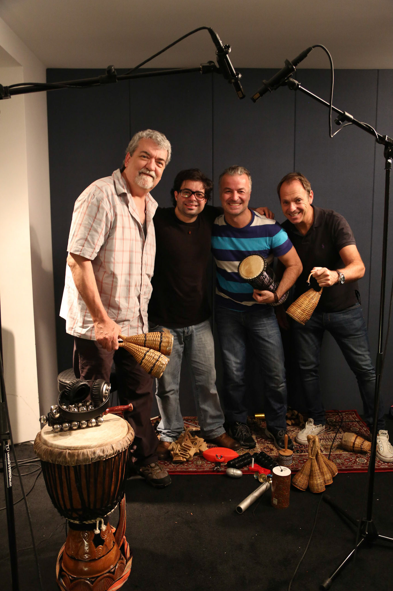in recording studio Shanghai China