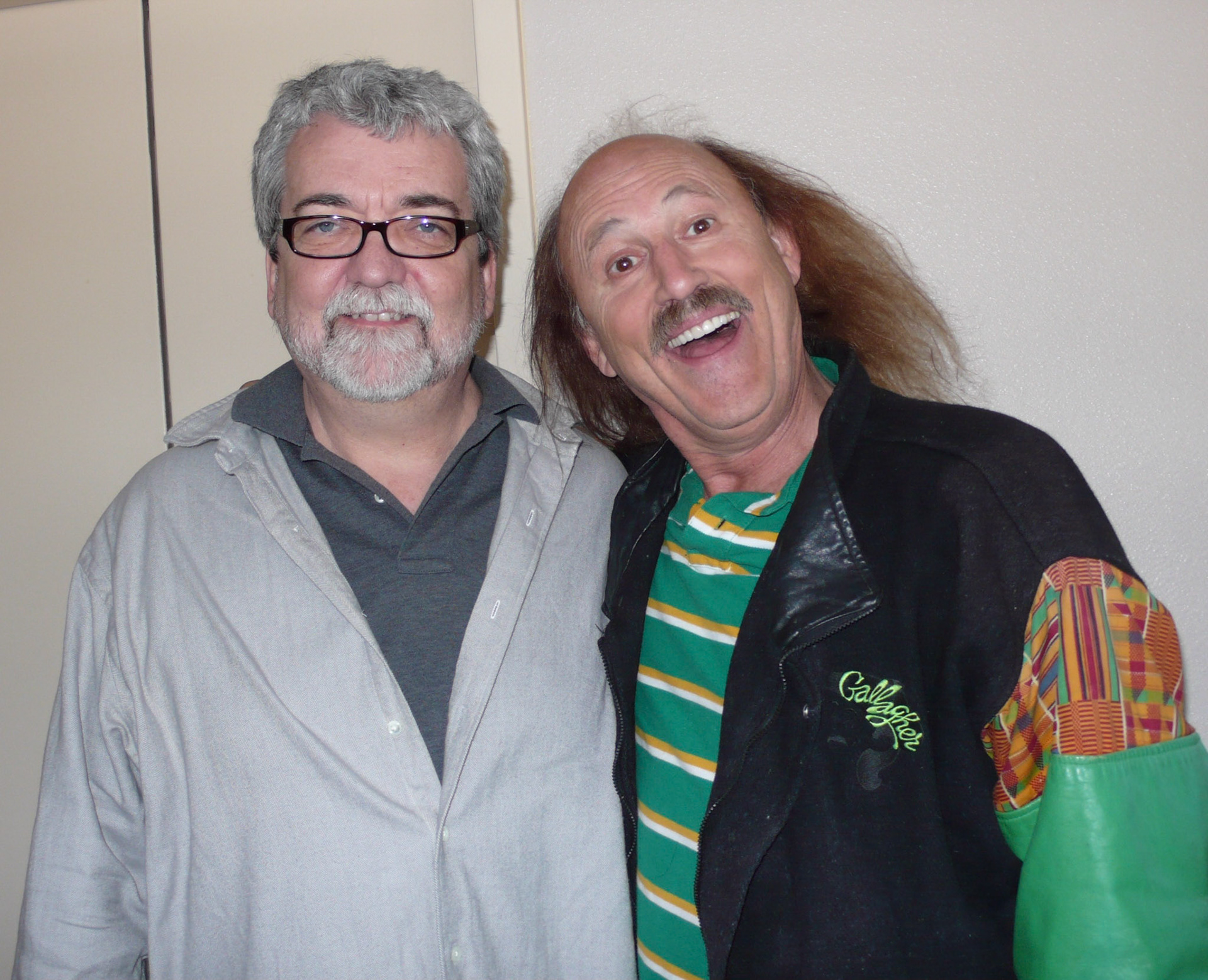 with Gallagher (Comedian)