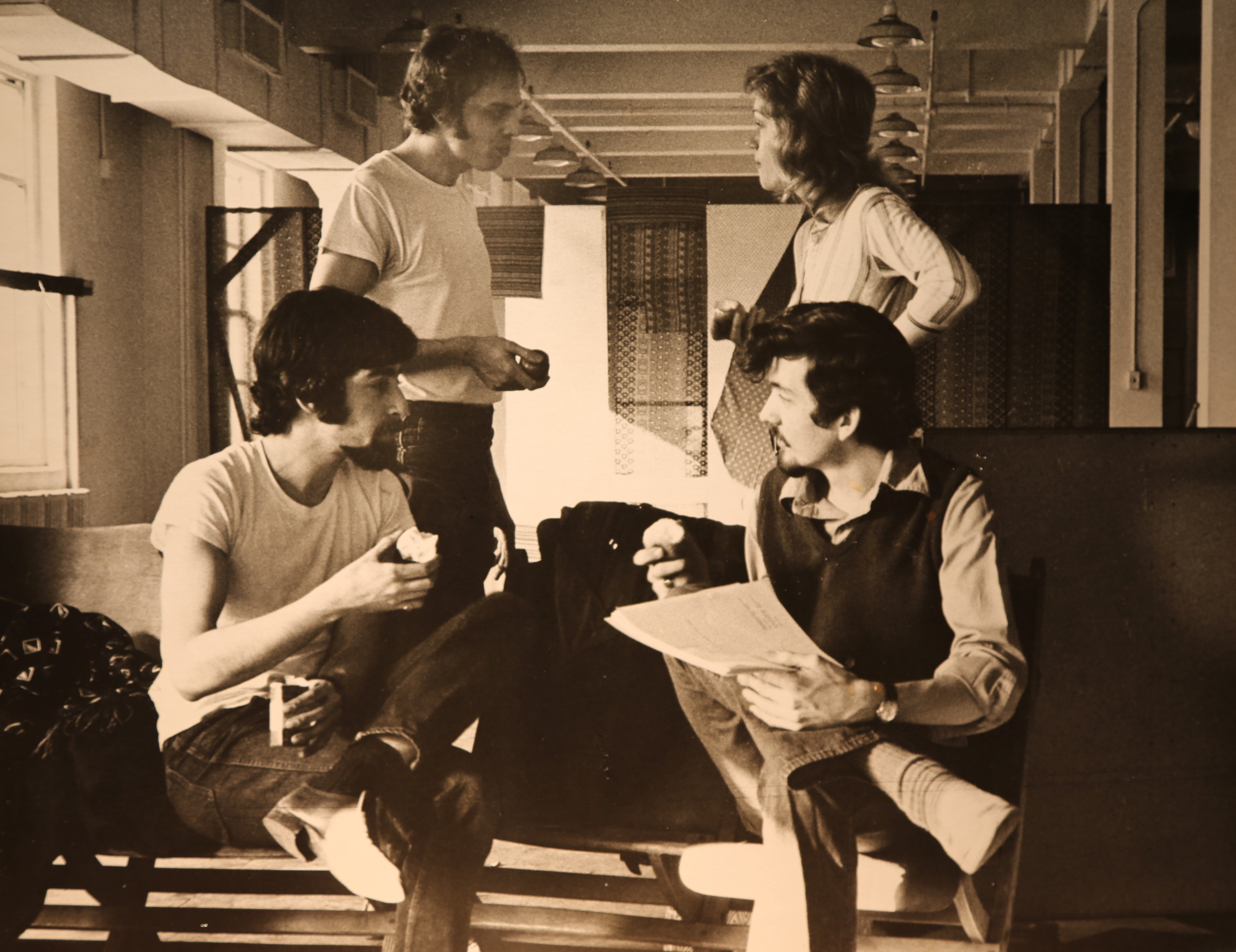 Working as Technical Director at Theatre for the New City c. 1971