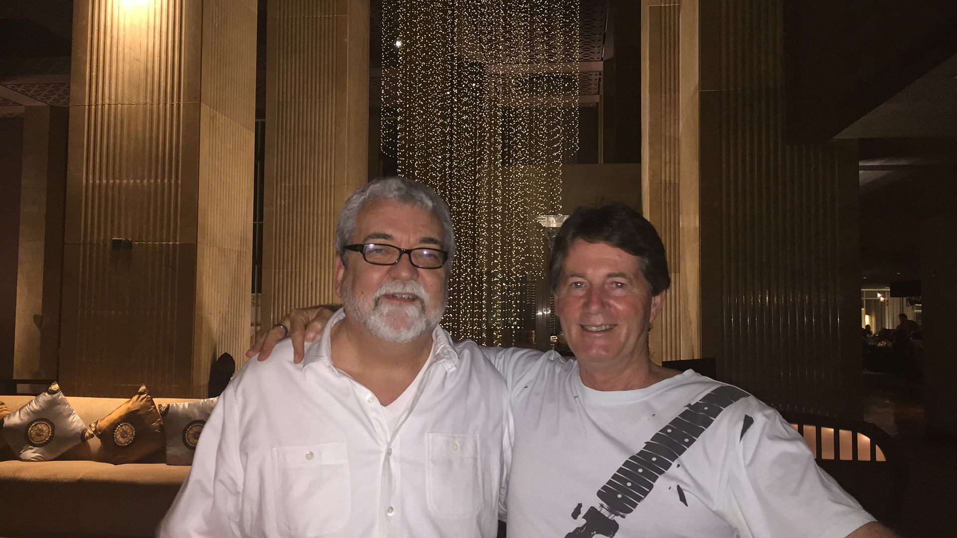 with Scott Murray in Doha Qatar