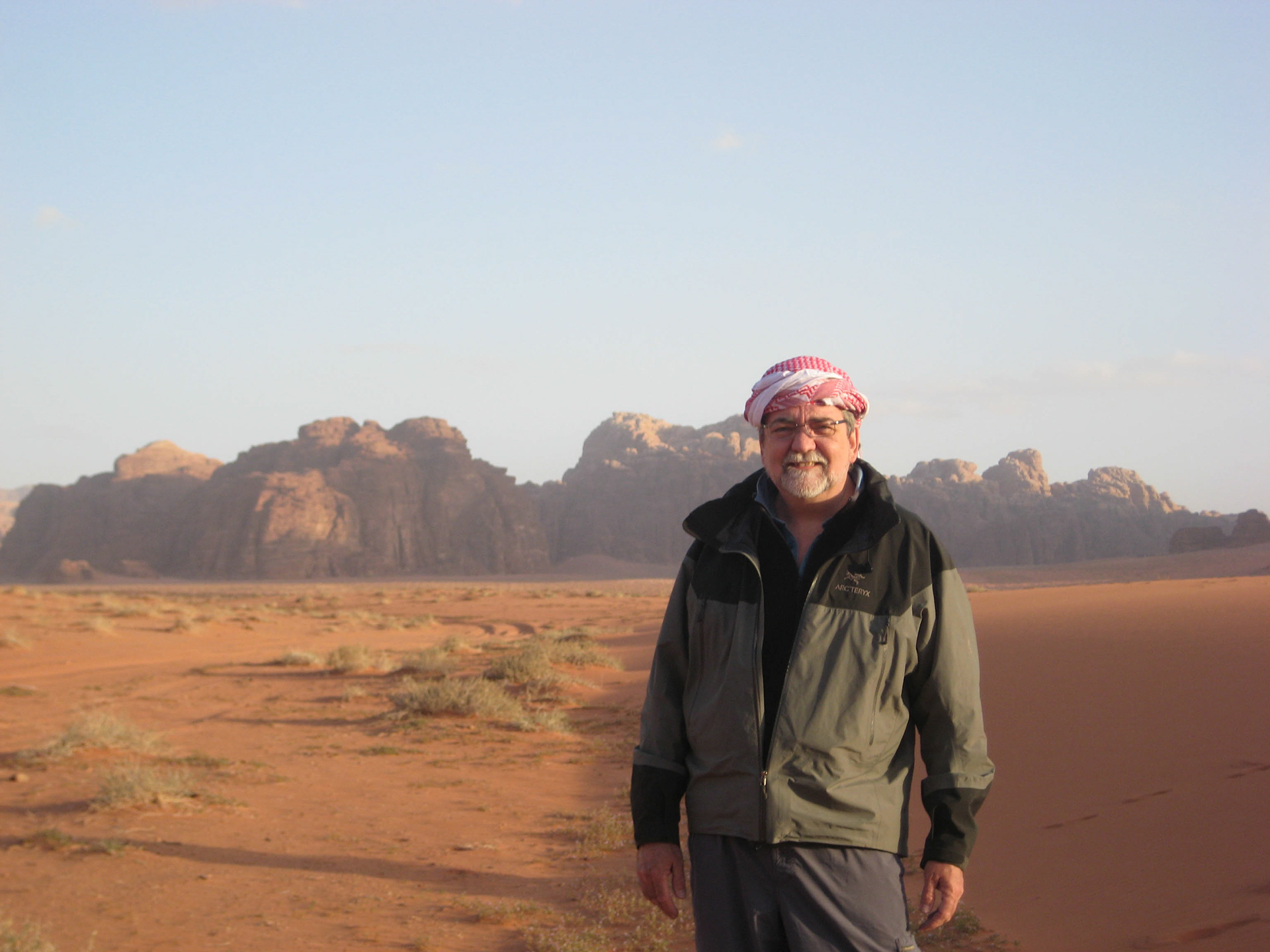 at Wadi Rum Desert Jordan