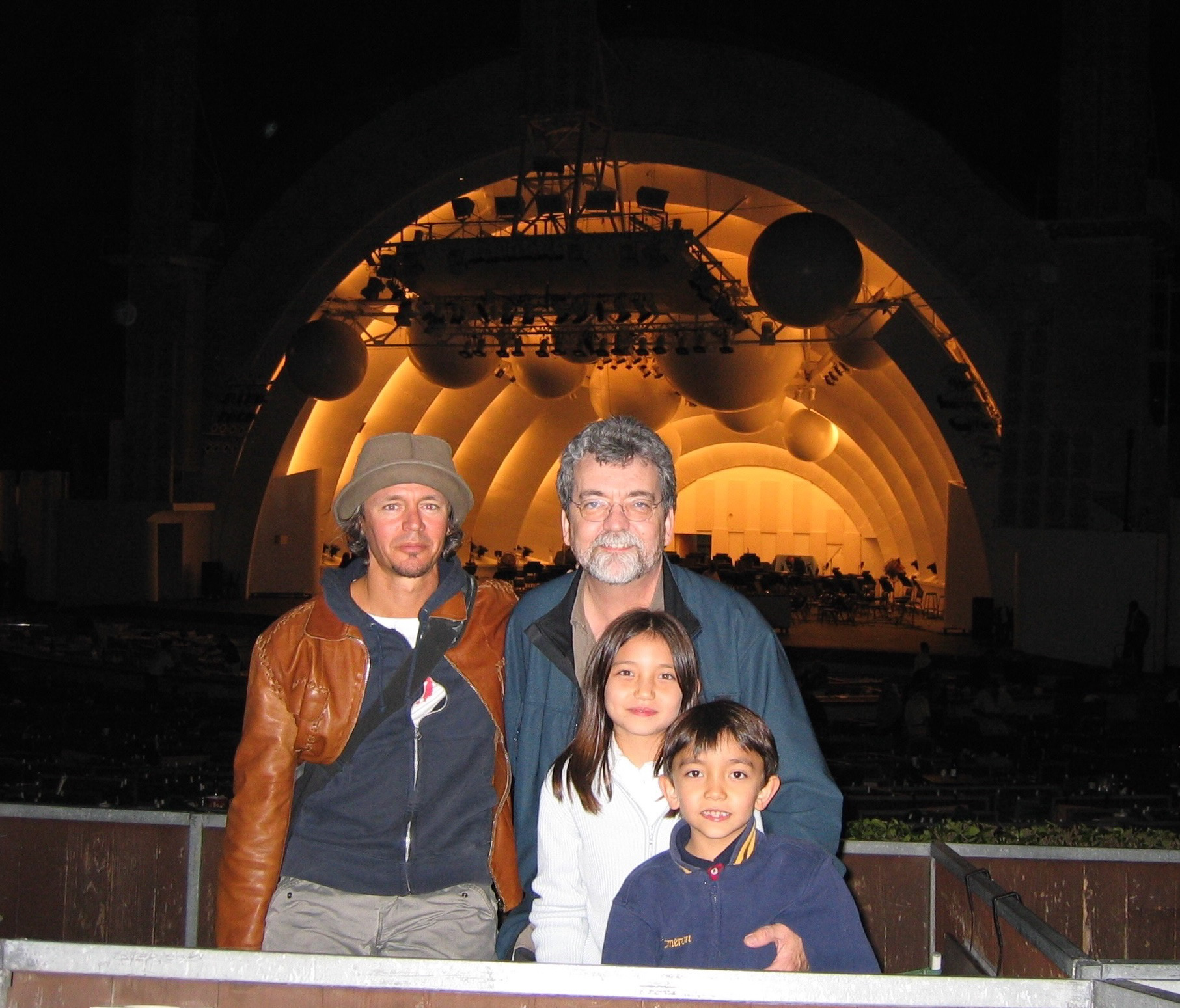 with Joachim Schloemer at Hollywood Bowl