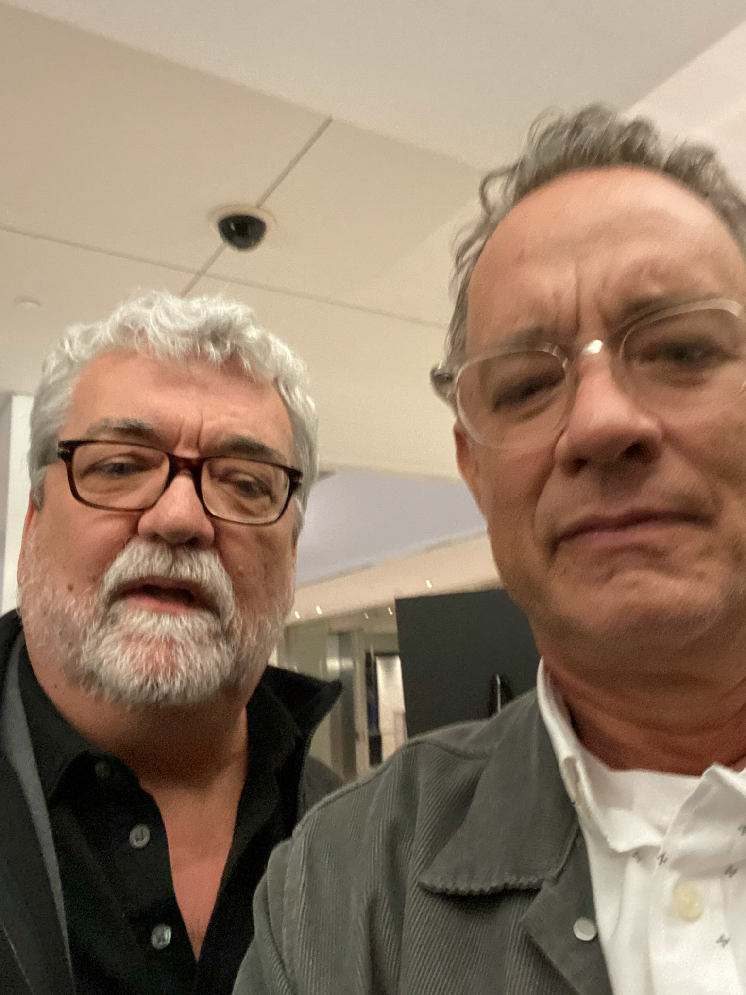 with Tom Hanks