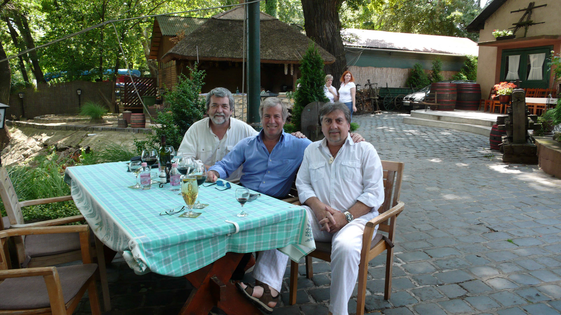 with Claudio Mazzoli and Attlla Ambrus in Budapest Hungary