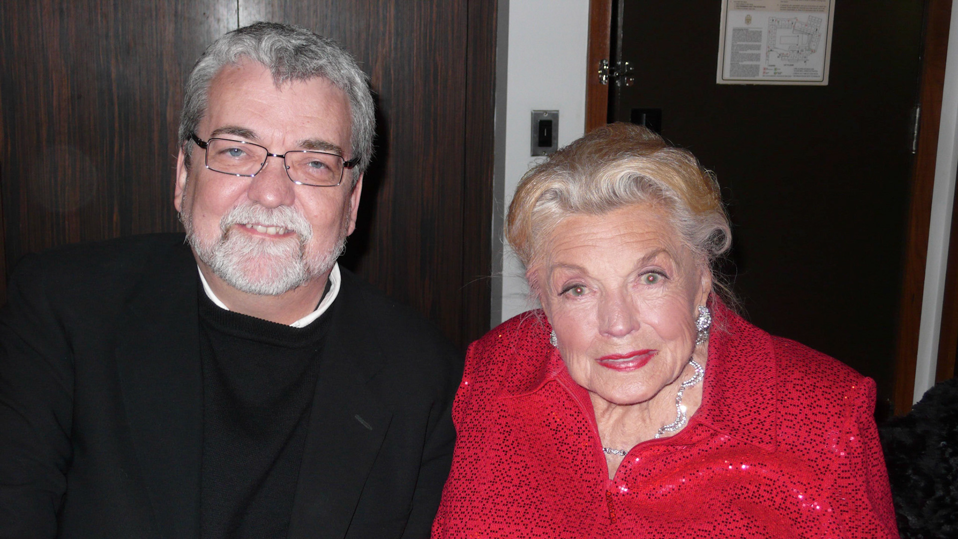 with Esther Williams (MGM film star)