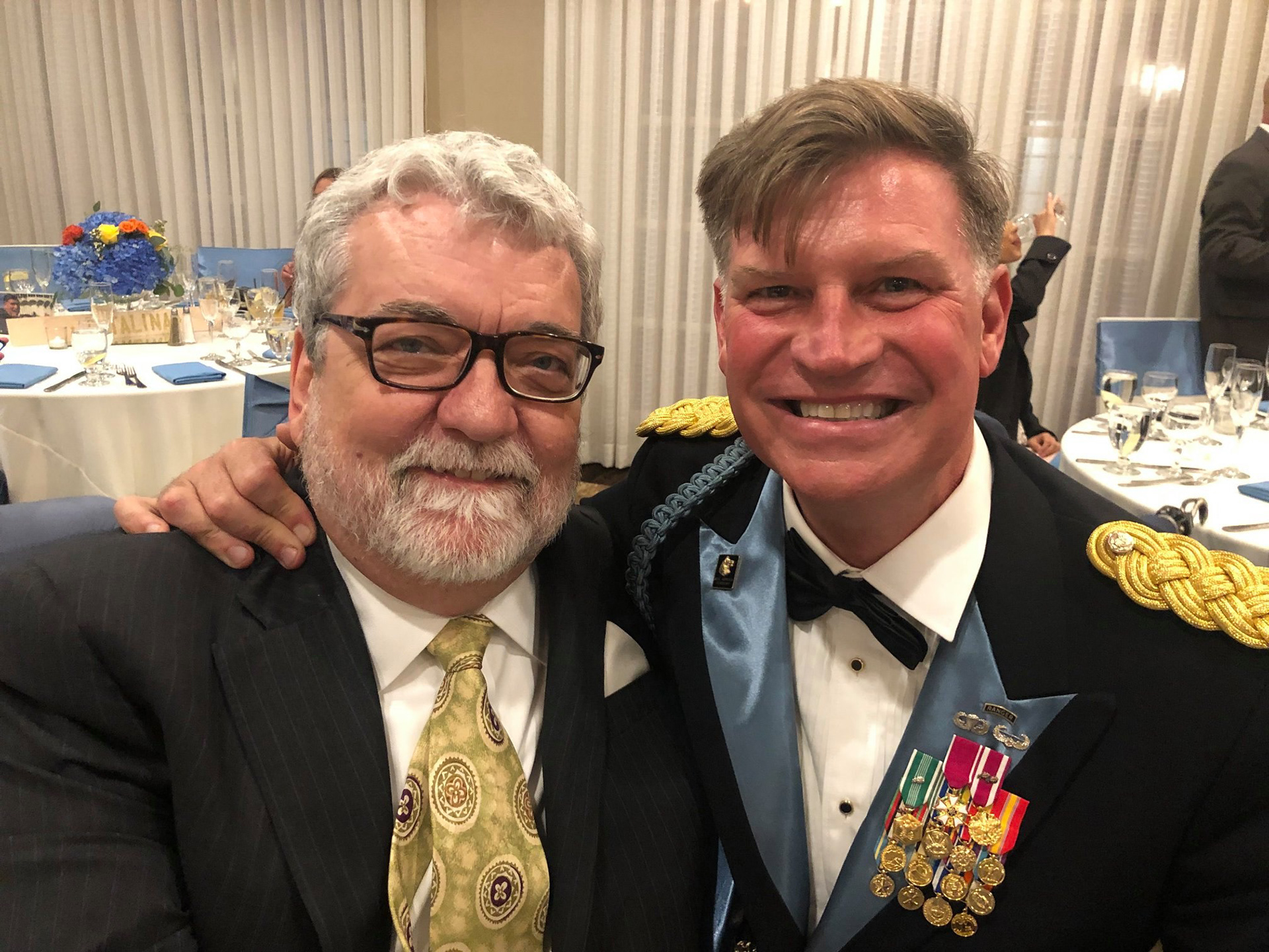 with Col. Arnold Strong