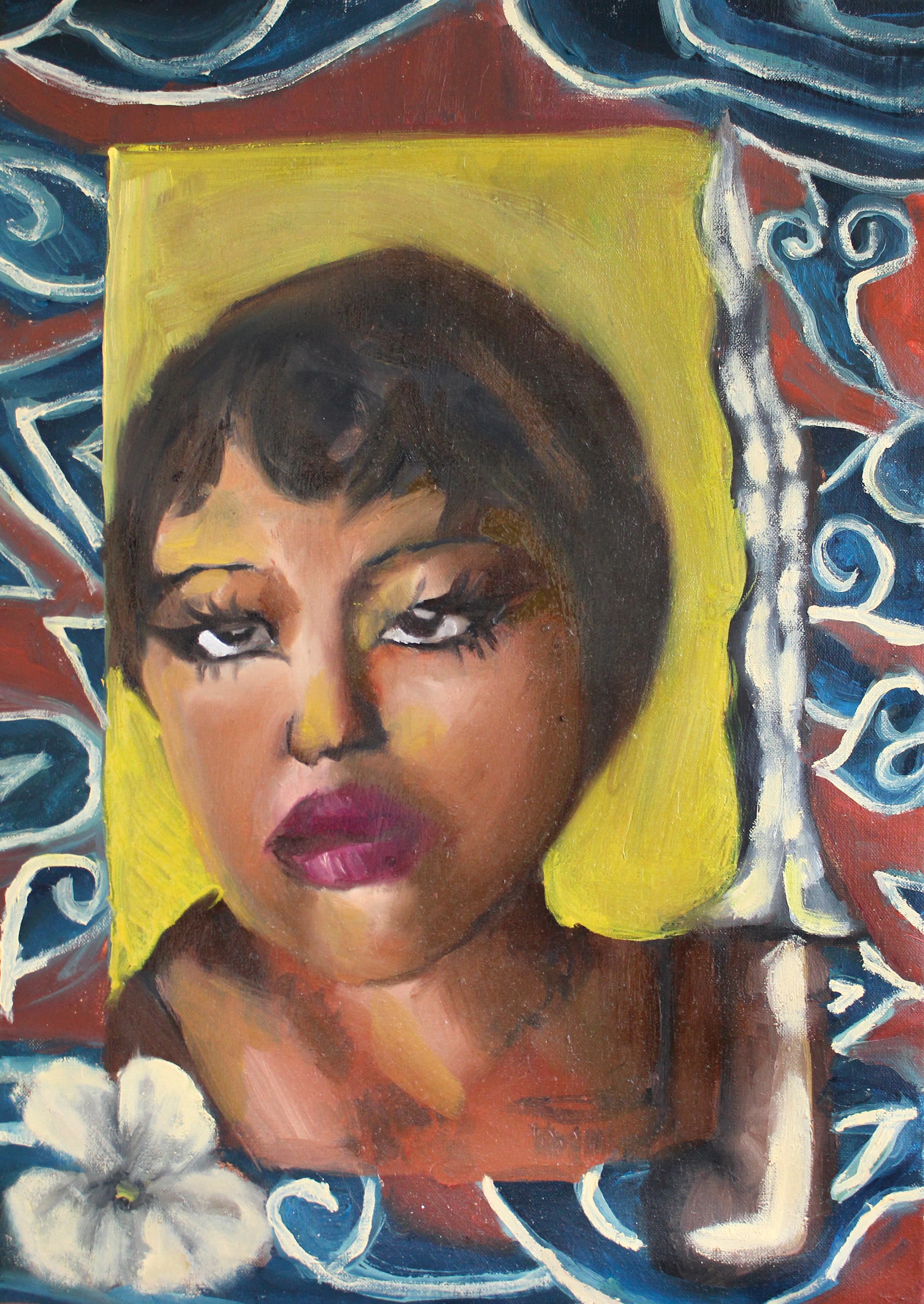 From Darkness Into Light, oil paint on canvas, 50 cm x 70 cm, 2026.