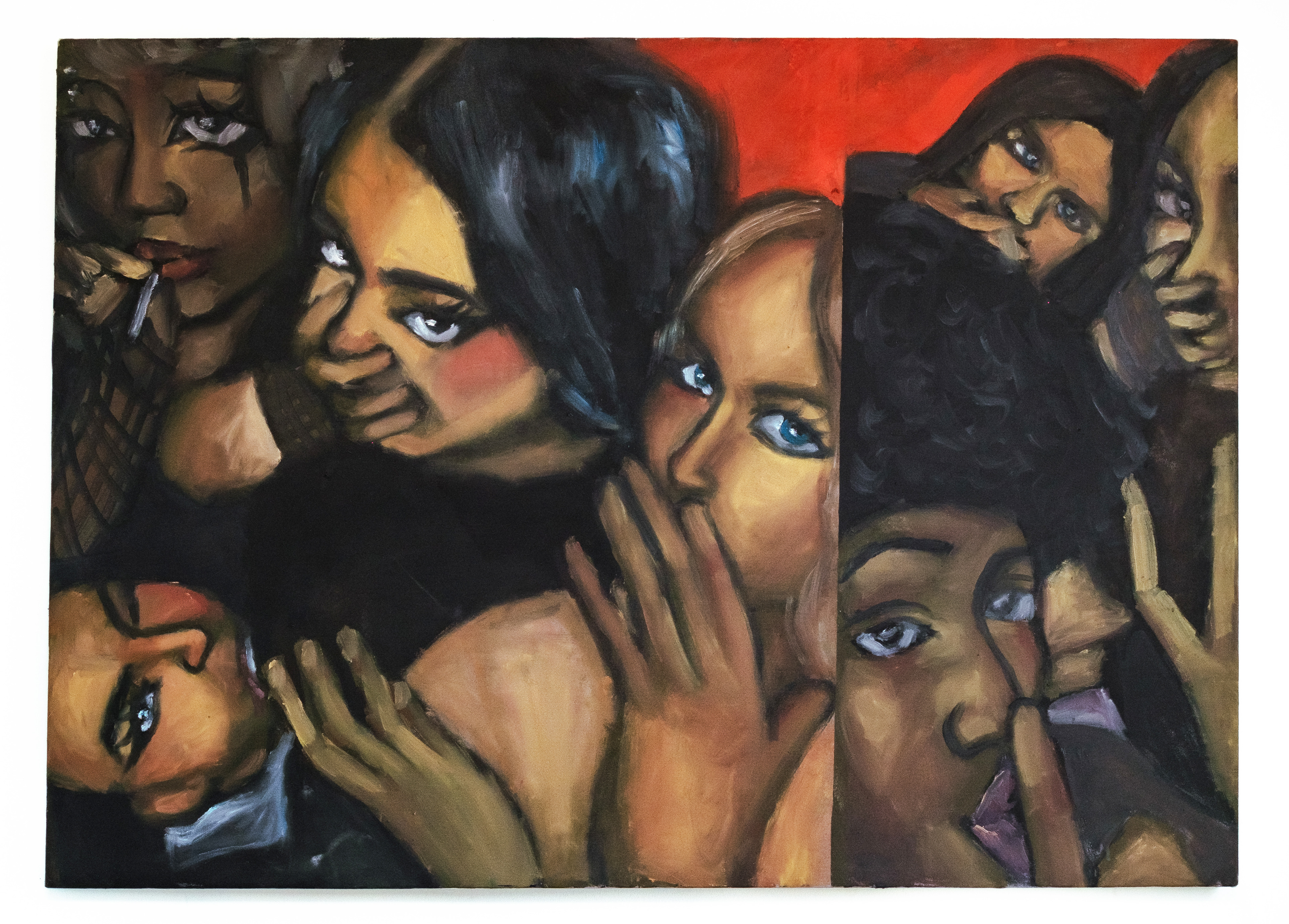 Oops I Did It Again, oil paint on canvas, 140 cm x 100 cm, 2025.