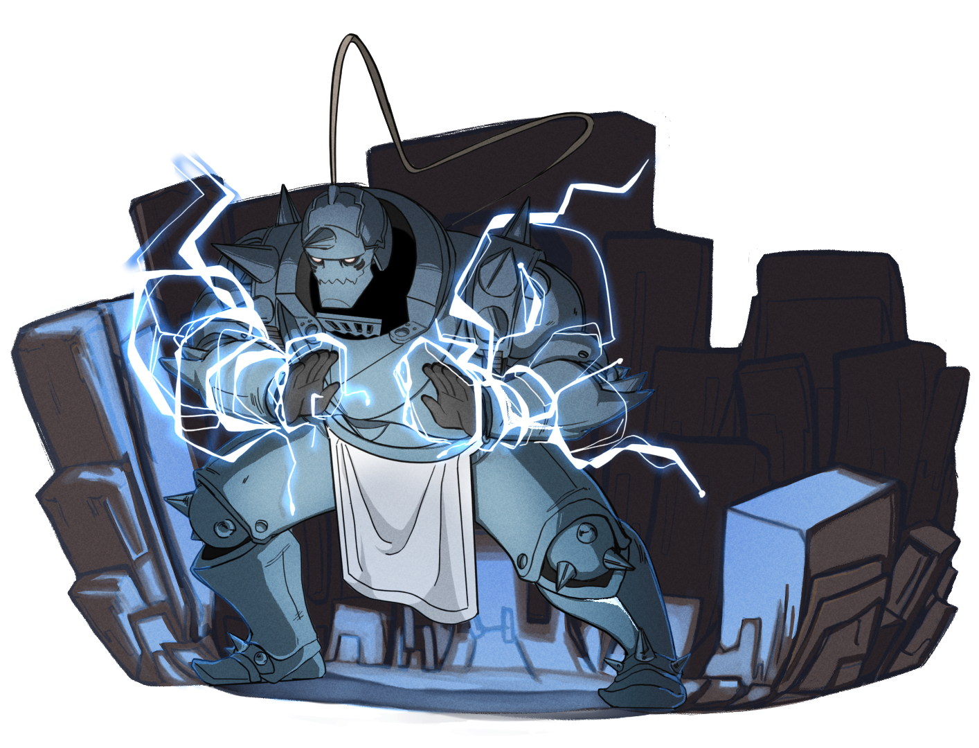 Alphonse Warm Up Sketch (Render Part.3)
