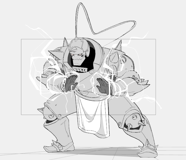 Alphonse Warm Up Sketch (Lines Part 1)