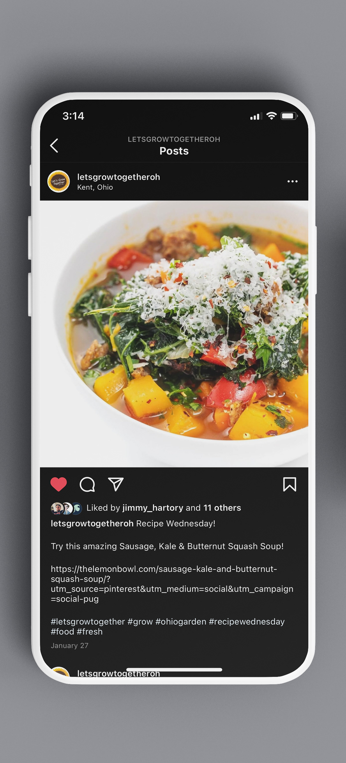 Example of a Recipe Wednesday Post