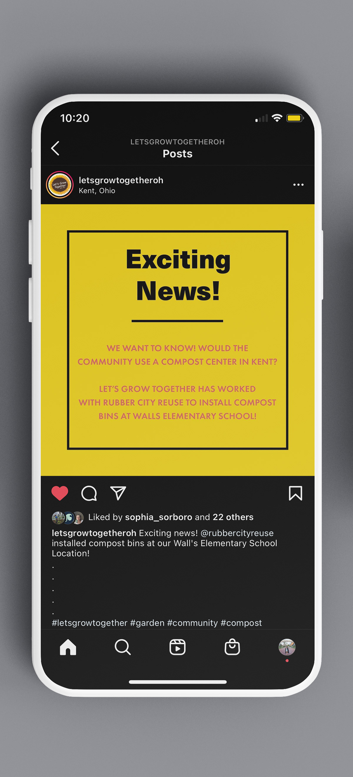Example of a Information Monday Post