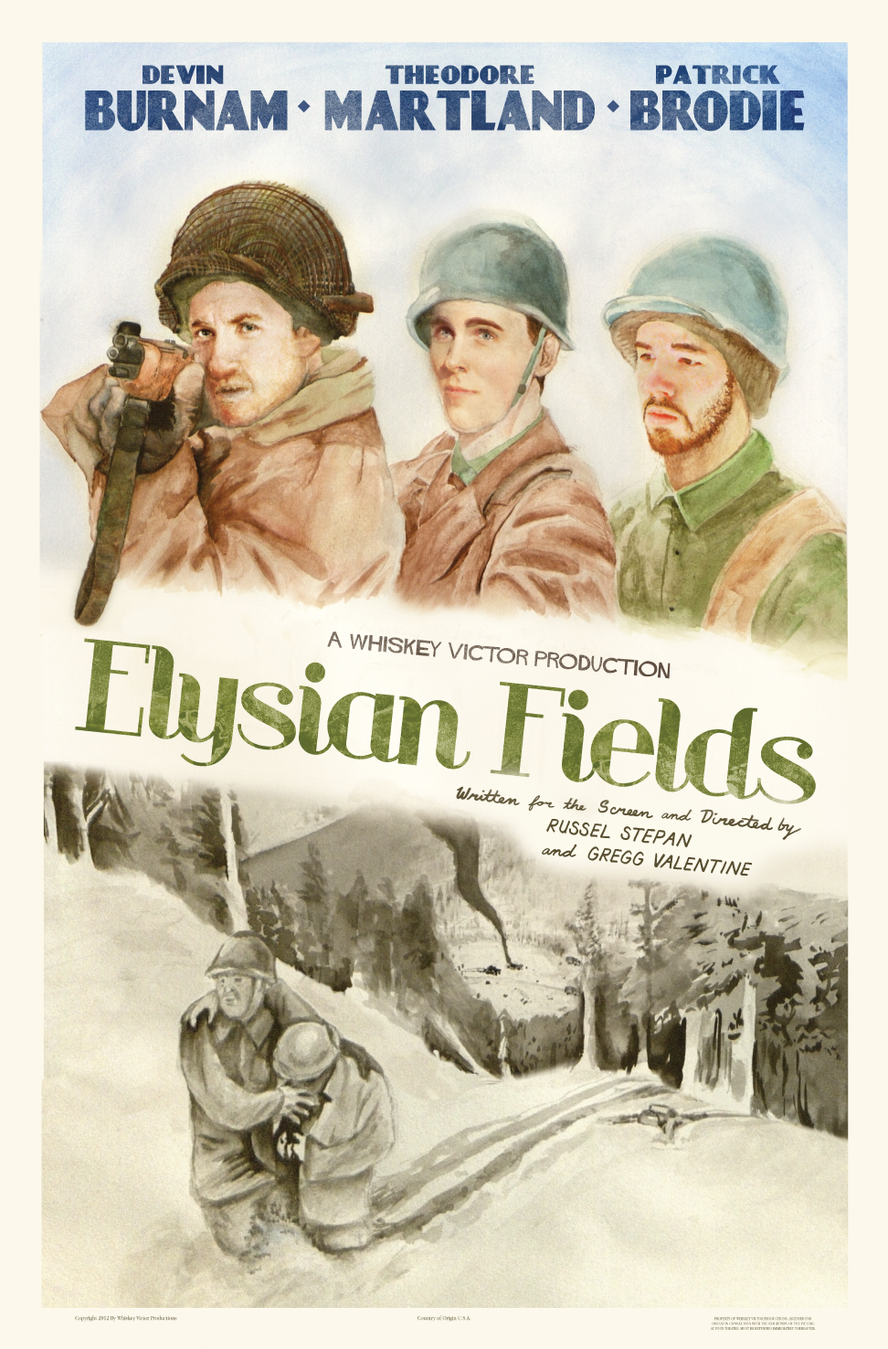 Film Poster - Watercolor