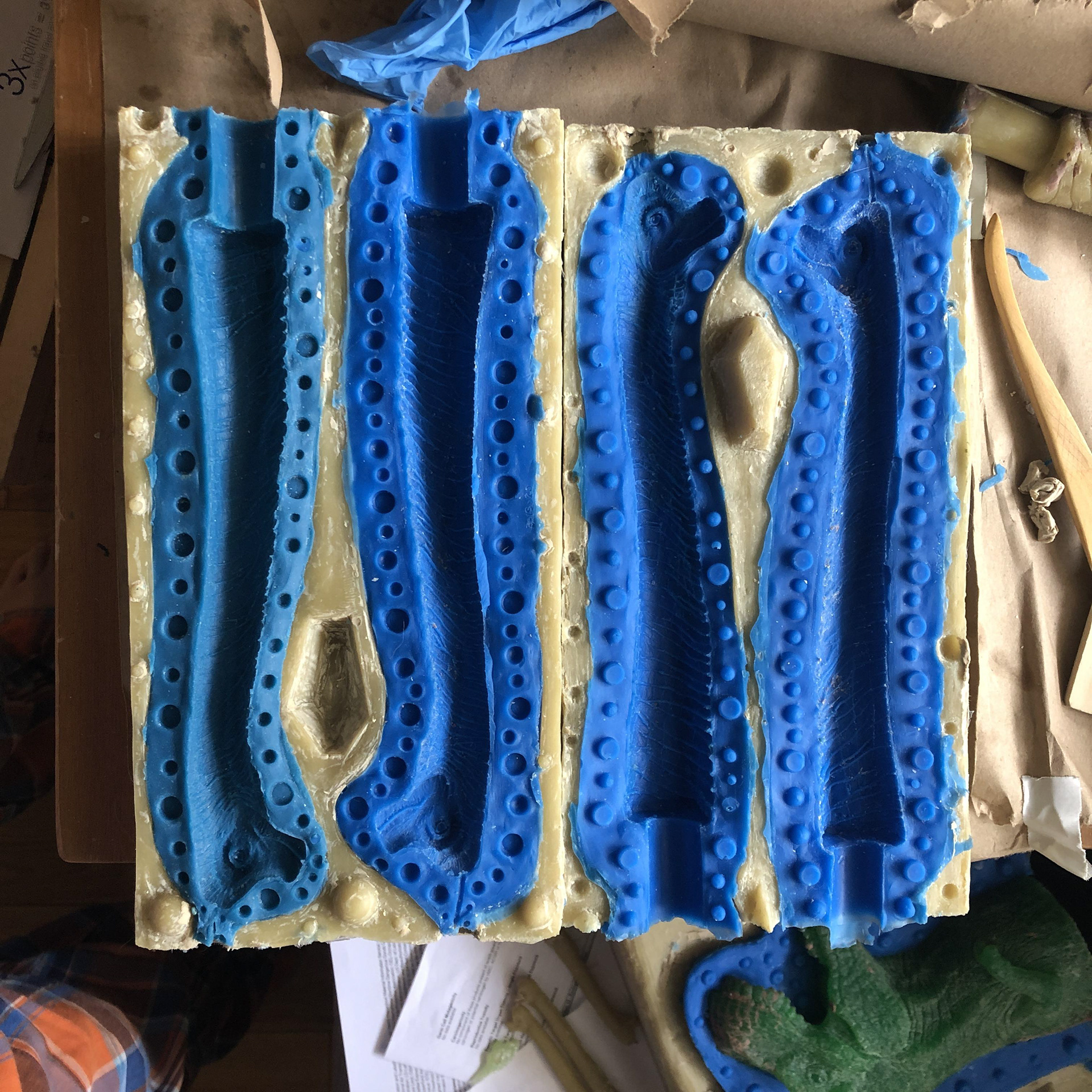 More Molds for Tapered Candles