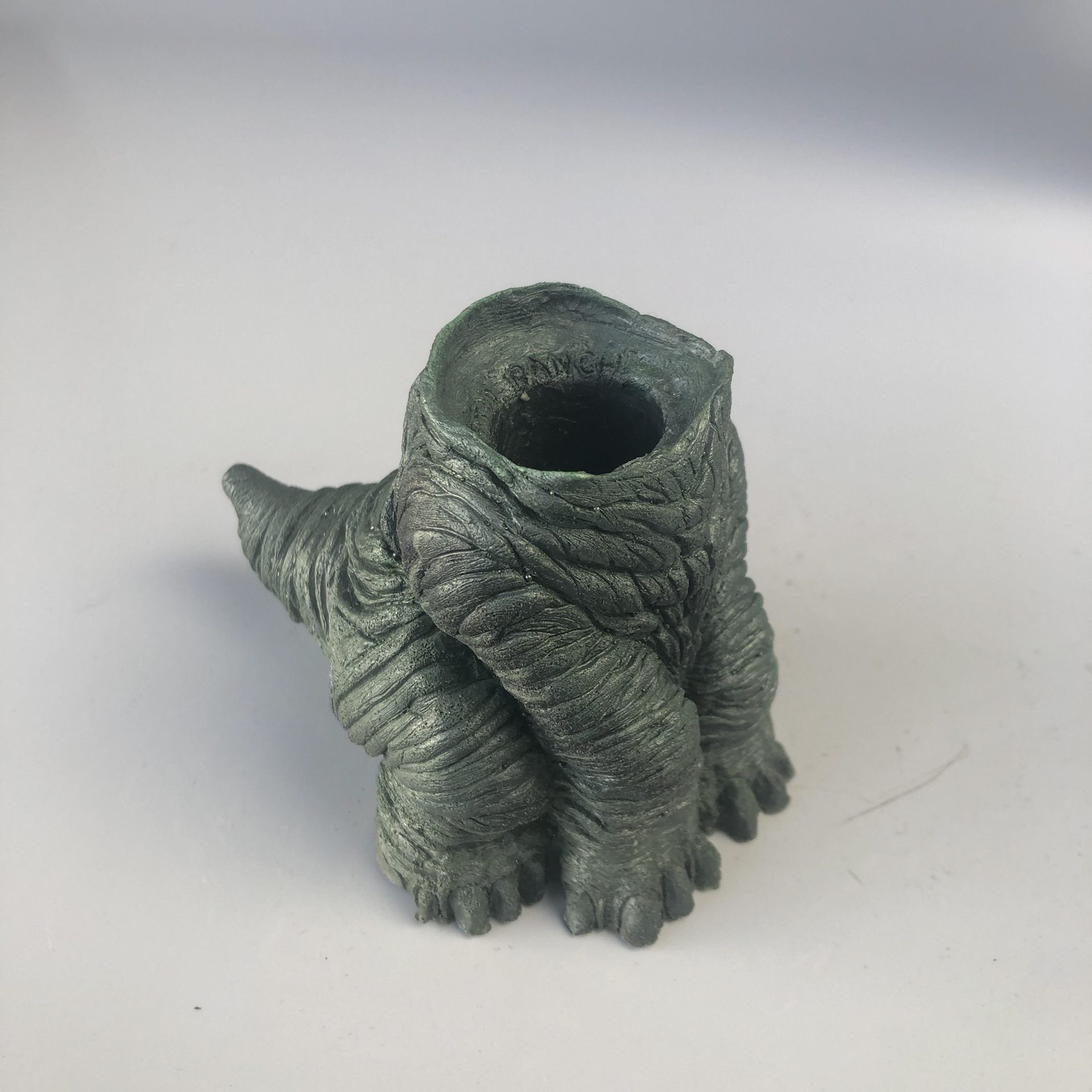 Cast Resin Brachio Body Candle Holder 