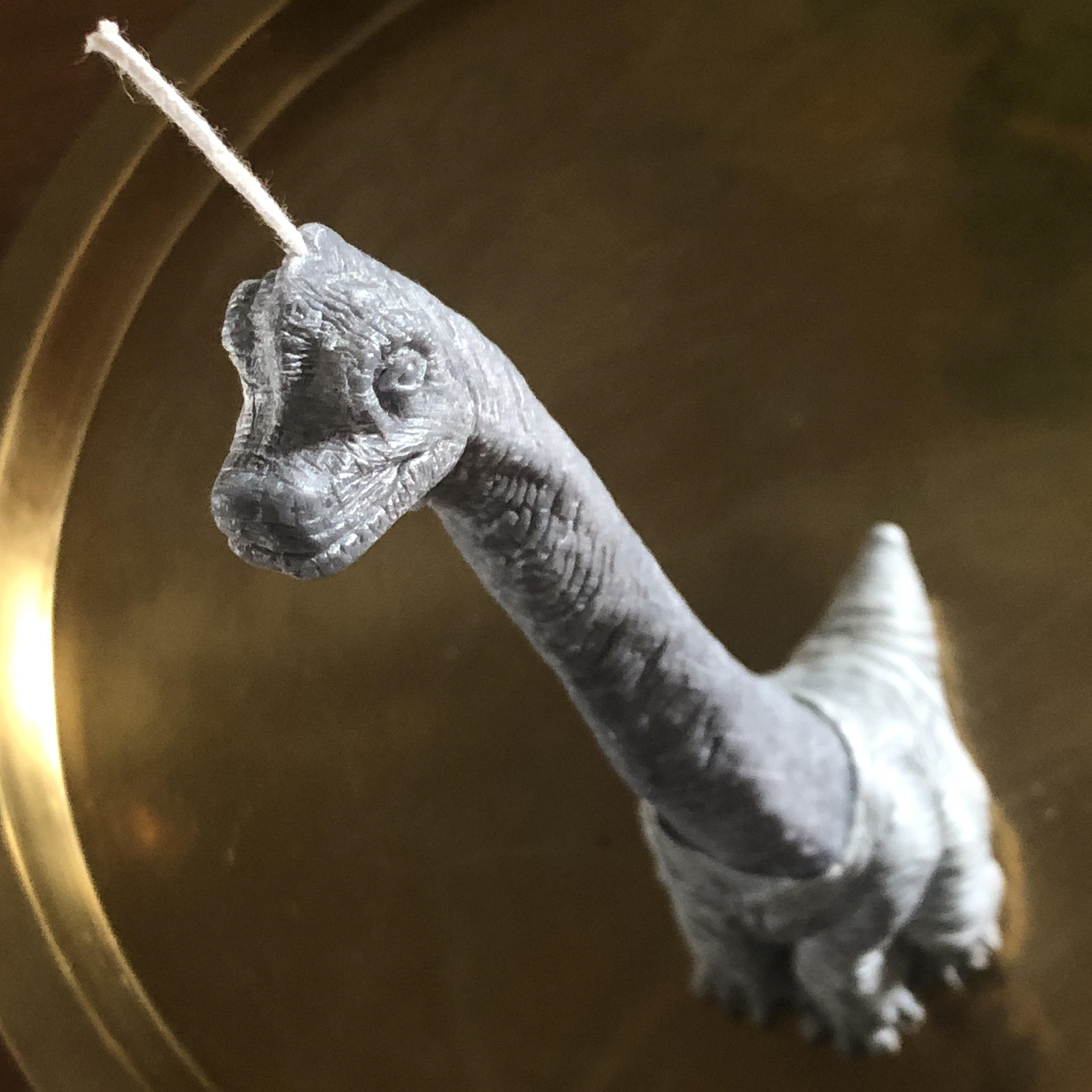 Cast Wax Brachio Dinner Candle