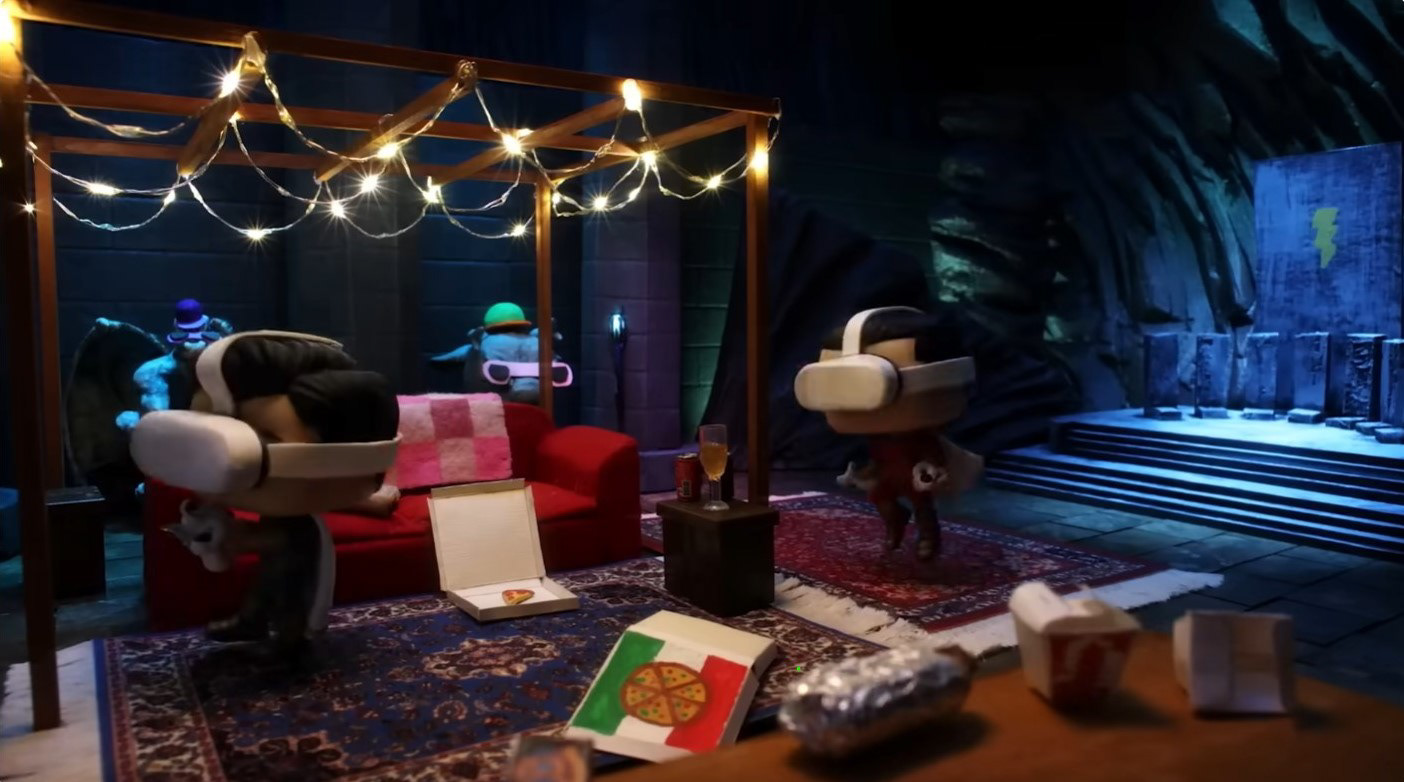 Lair Interior Messy