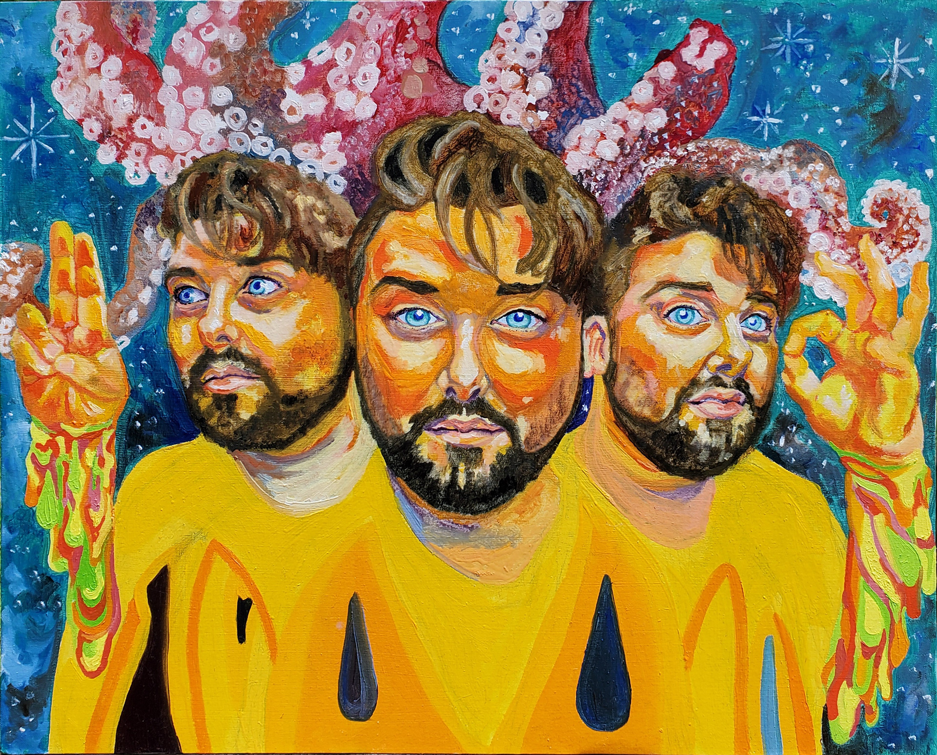+Satori, 24" x 30", water-mixable oils on canvas board
