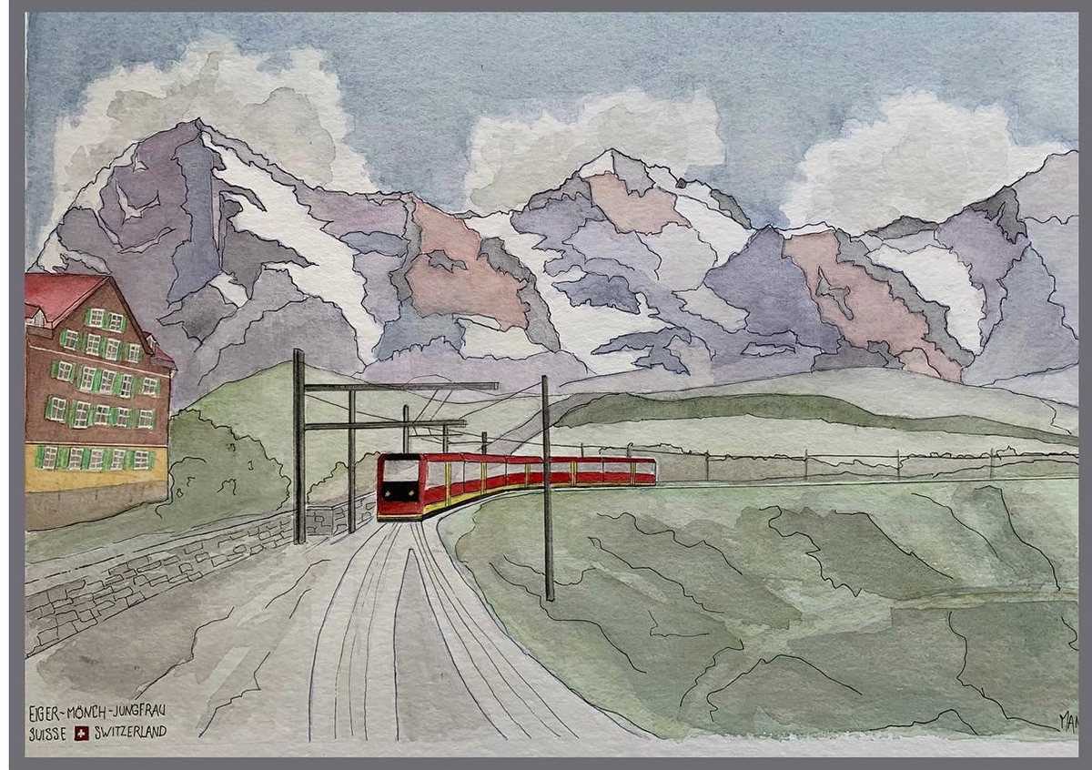 Eiger, Mönch & Jungfrau - Oberland Bernois (Suisse)