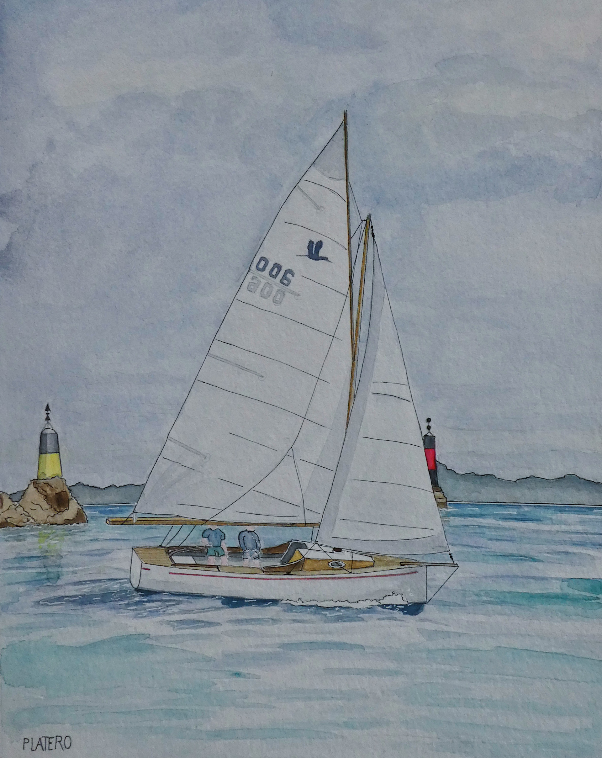 "Platero" - Portsall (Finistère)