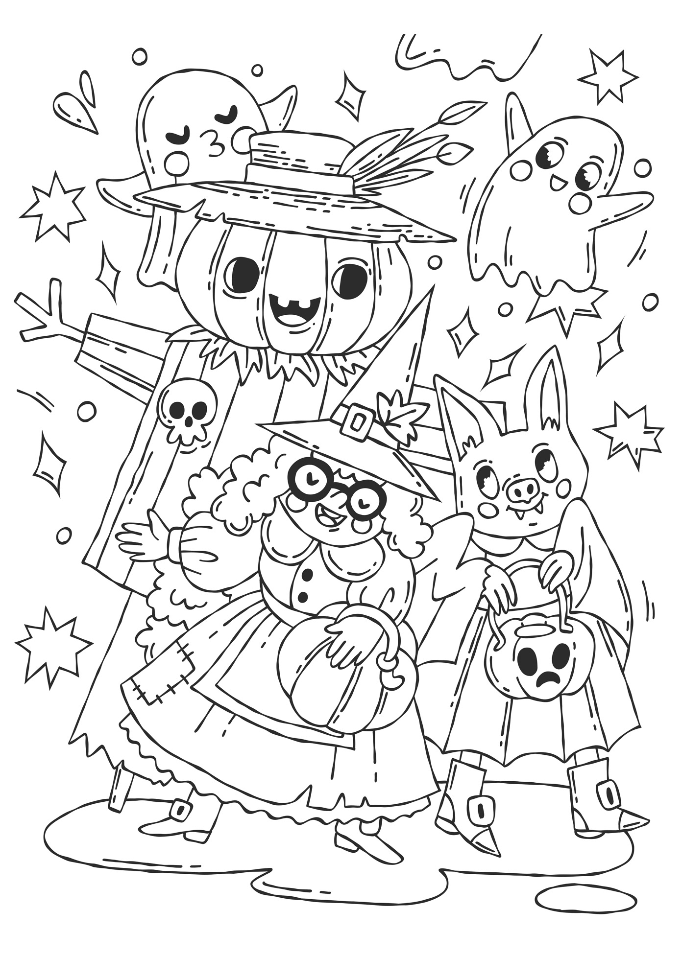 illustrations for the coloring app – Lake Coloring