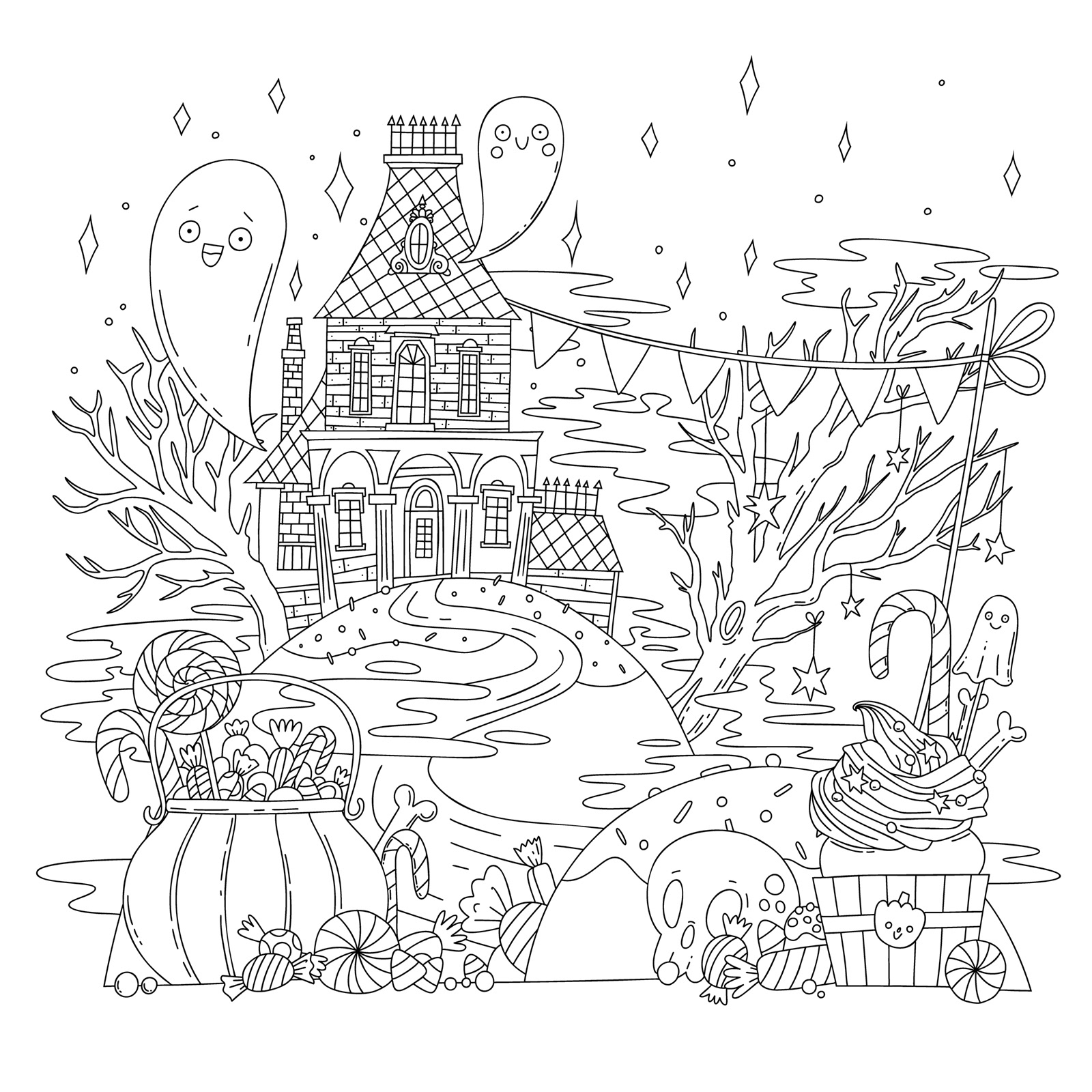  - Coloring Page for a Personal Project