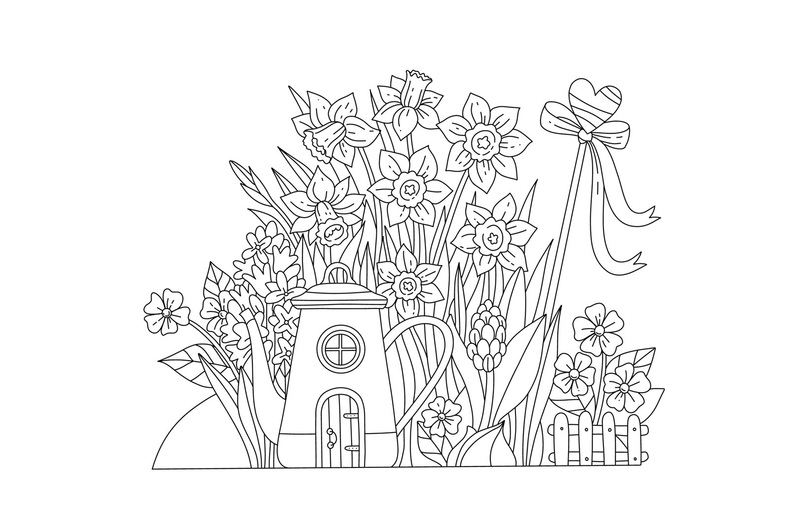  - Coloring Page for a Personal Project