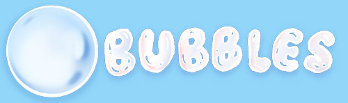 UI design element for the bubble counter.