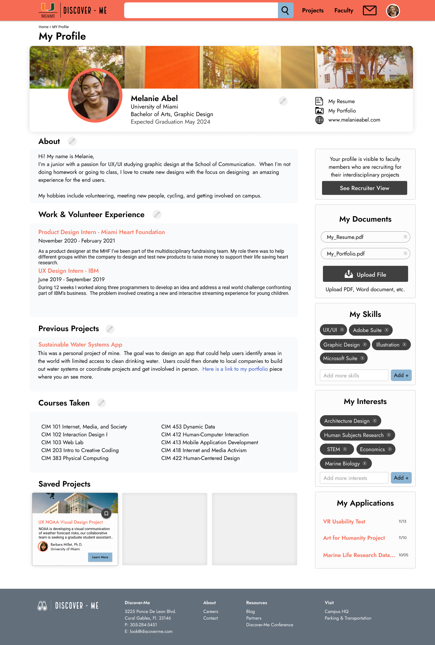 Student Profile