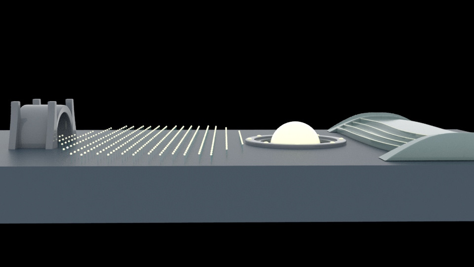 Side view layout of STARLIGHT PARK.