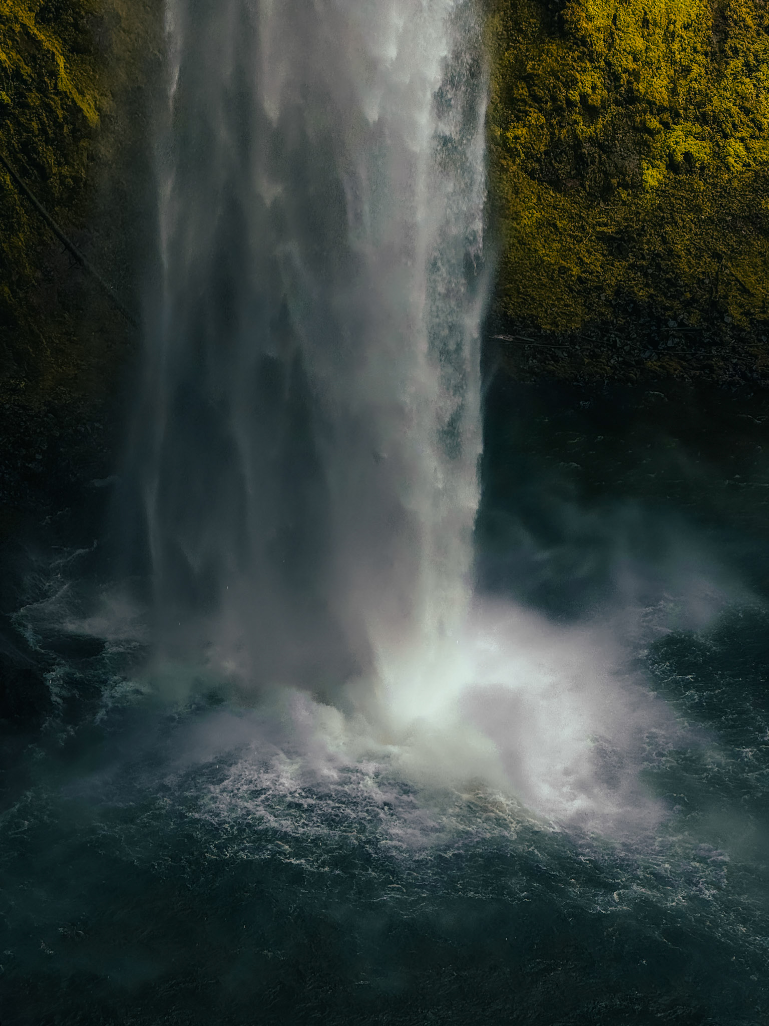 Descent as purification; power softened by grace.