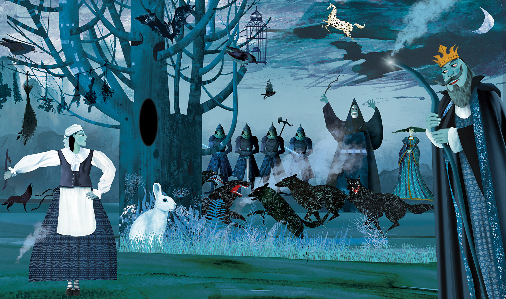 ]"Babbitty Rabbitty and her Cackling Stump" by JK Rowling/Mondadori Publishing/2023