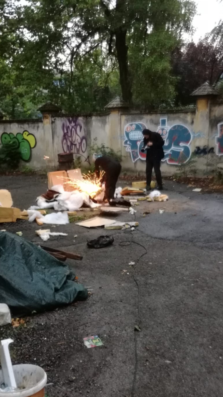 Making of, Graz, with Nora Köhler and Albert Unterberger, 2019