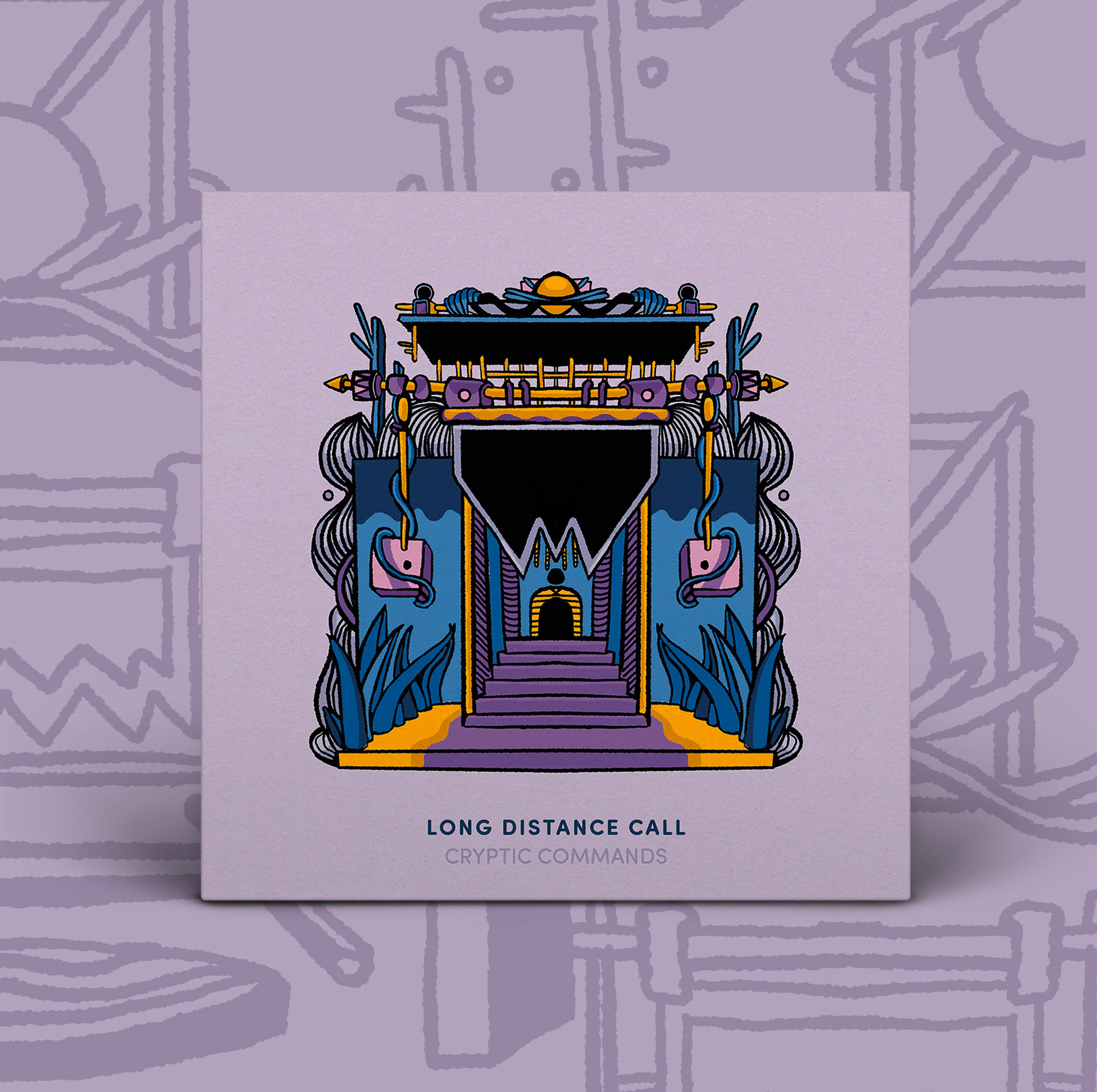 Cryptic Commands – Long Distance Call – Album Artwork Front