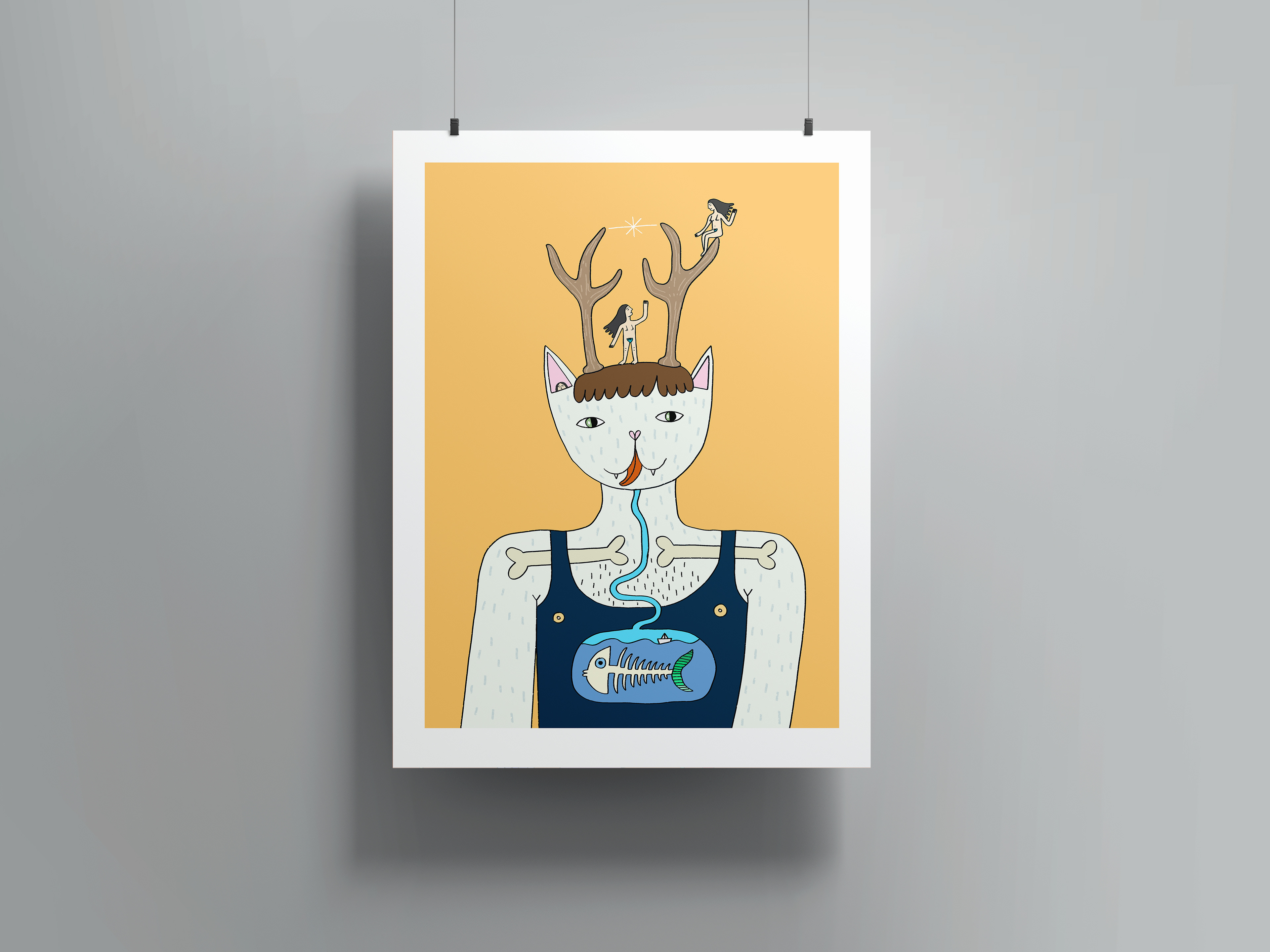 Parôžky, 30x40cm, edícia 99ks, 25eur