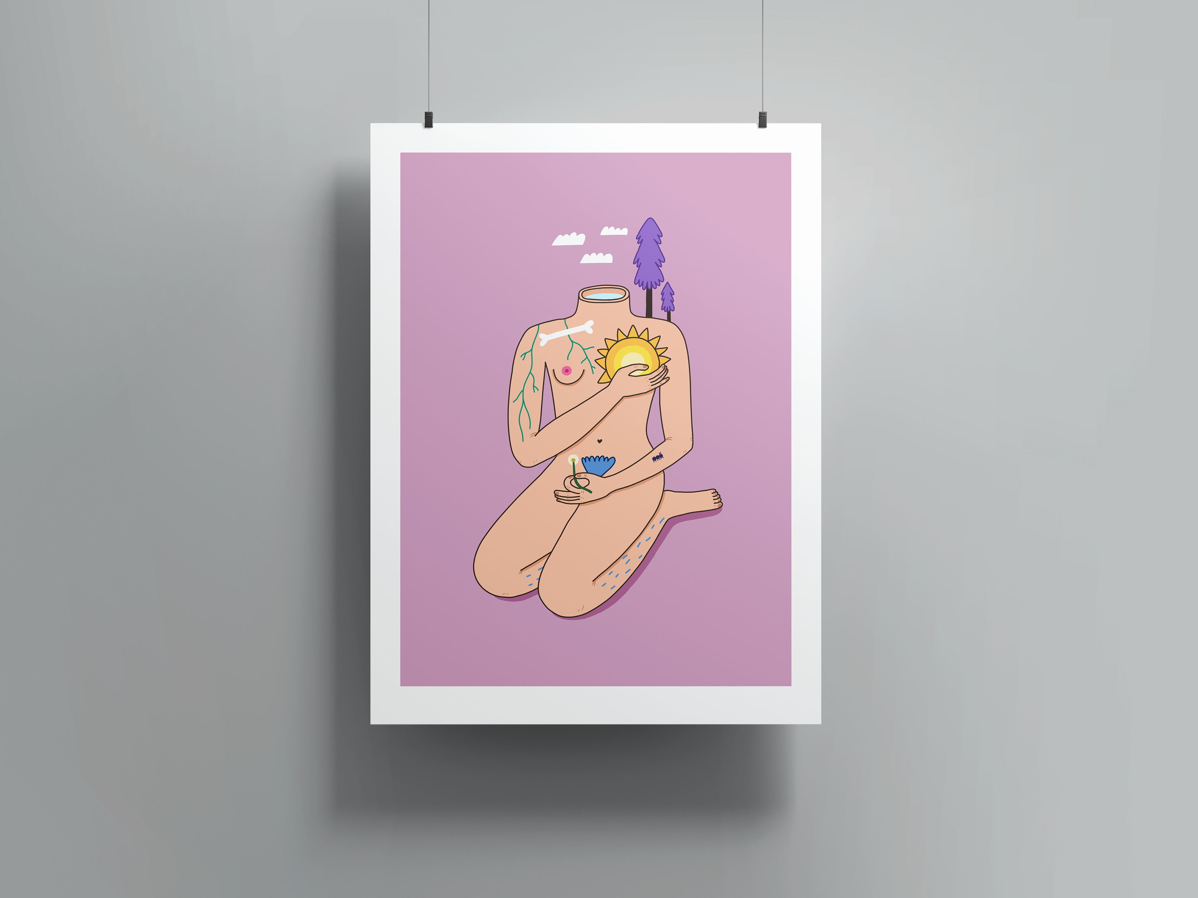 Odfúklo mi hlavu, dobre je , 30x40cm, 30 kusov, 30eur