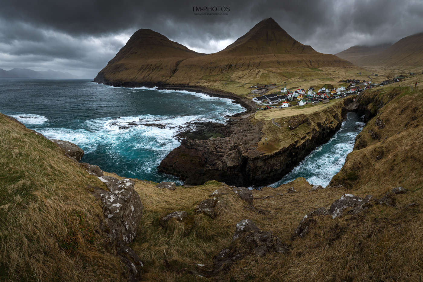 Faroe Islands Wyspy Owcze Gjogv