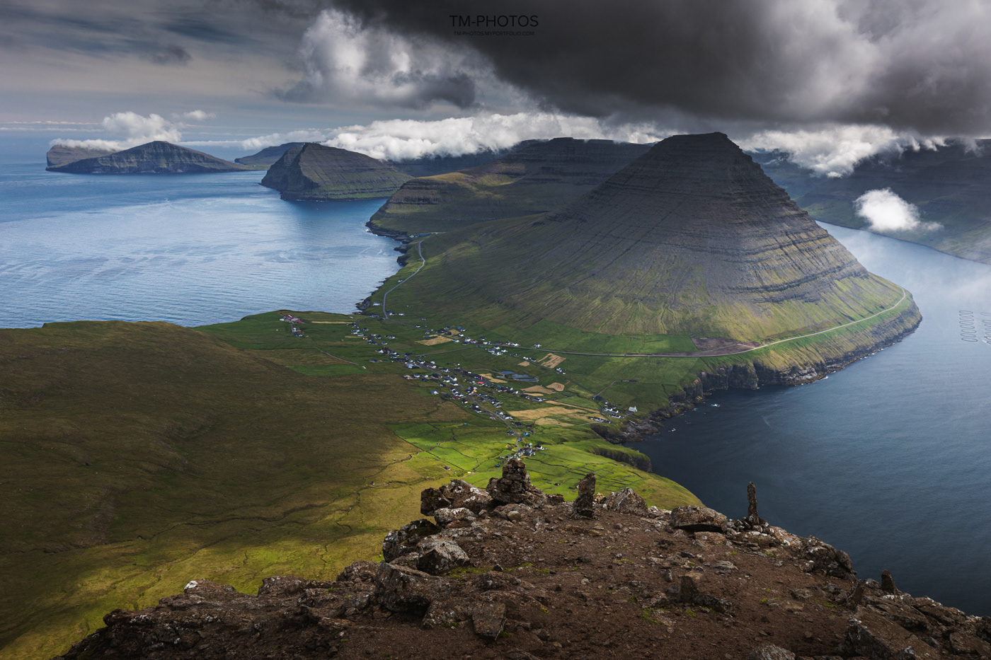 Faroe Islands Wyspy Owcze Villingadasfjall