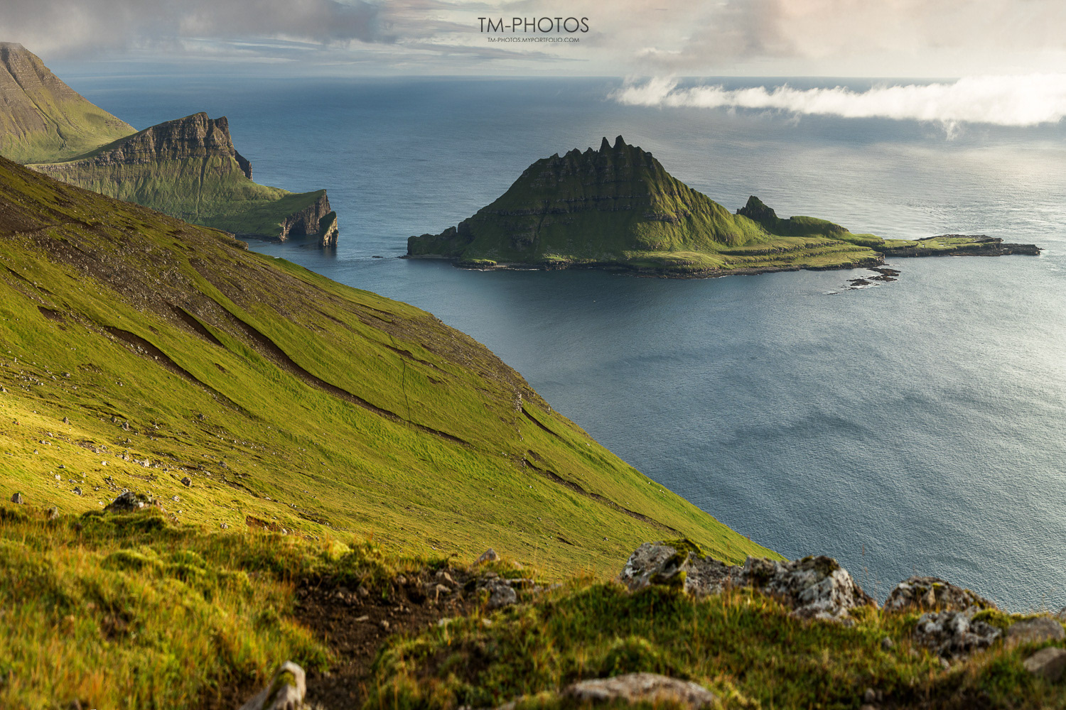 Widok na Tindholmur