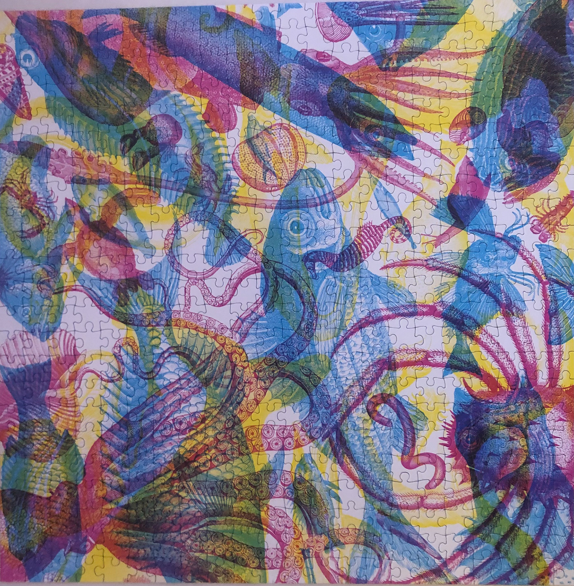 Did this one with 3d glasses on