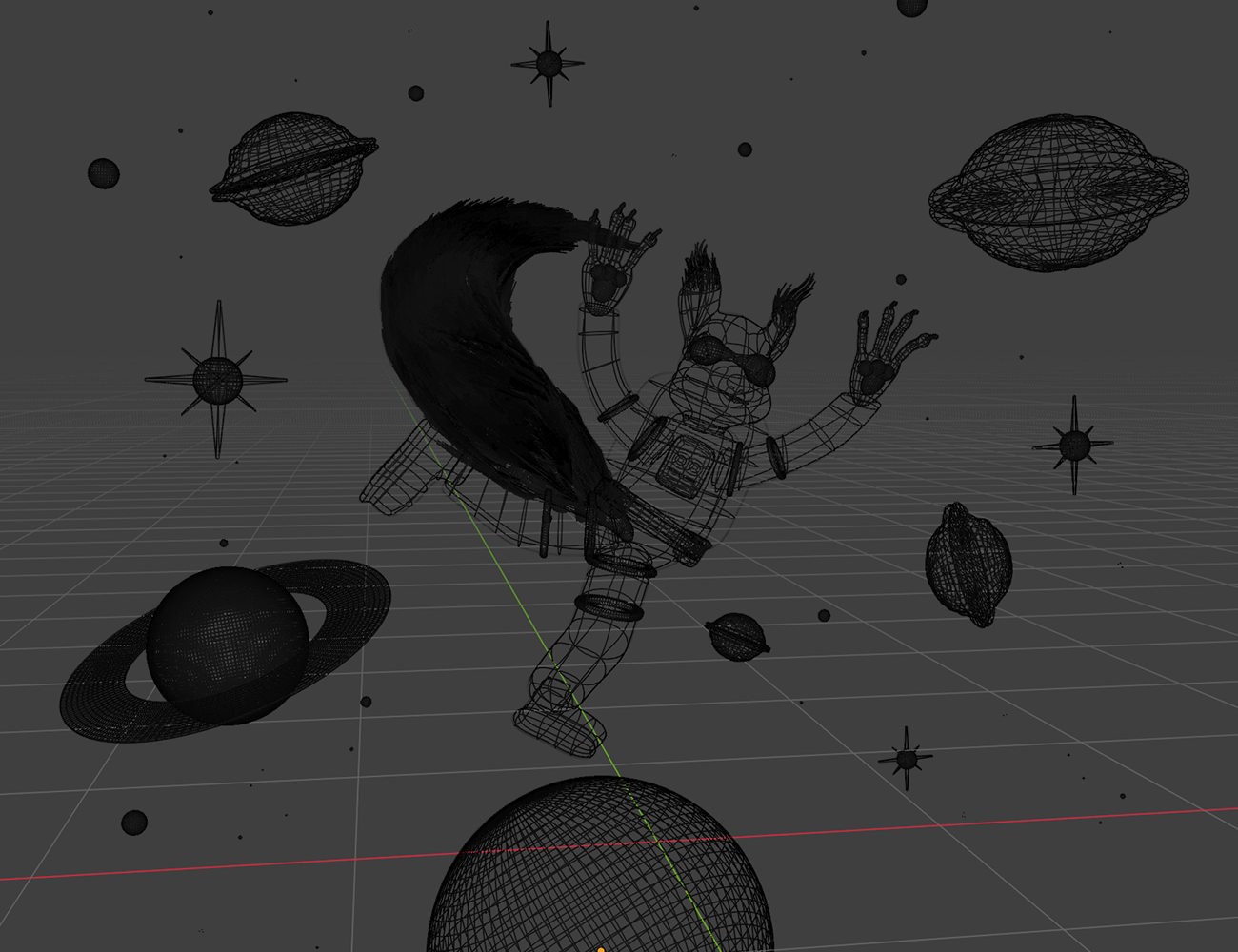 Wireframe View