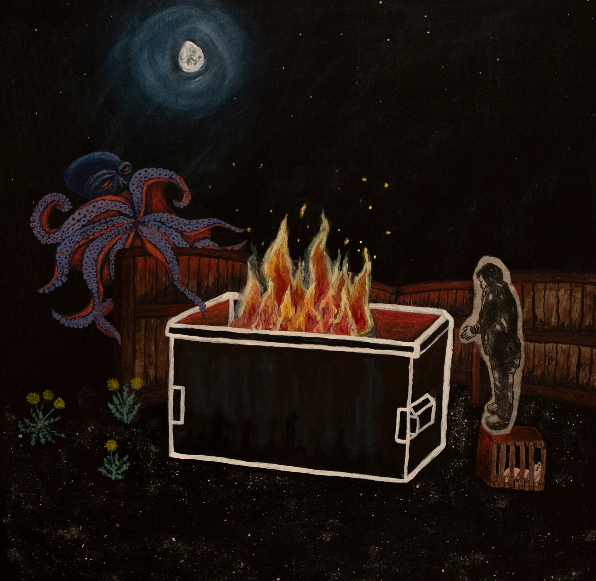 Dumpster Hearth, 2024.