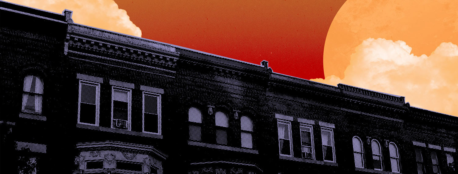 Baltimore Twilight: Digital Art Piece Created for Local Music Artist "Luna Steppa"