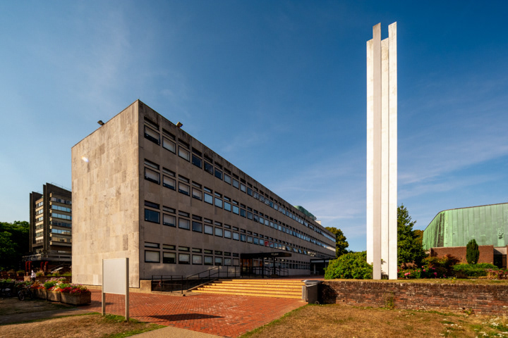 Life Sciences Building and Clock Tower