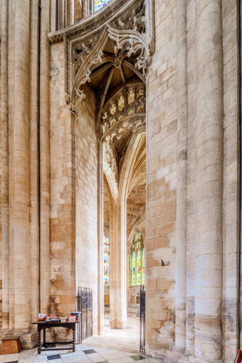South Aisle Vaulting and Stone Carving